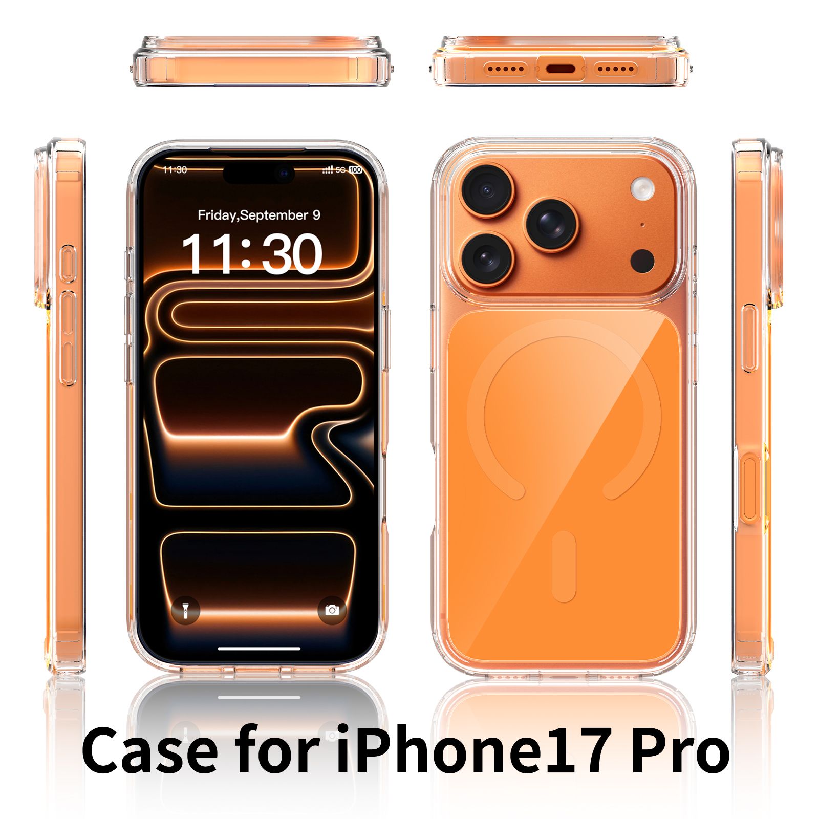 Reflect 1.5MM Mirror Magnetic Clear Case