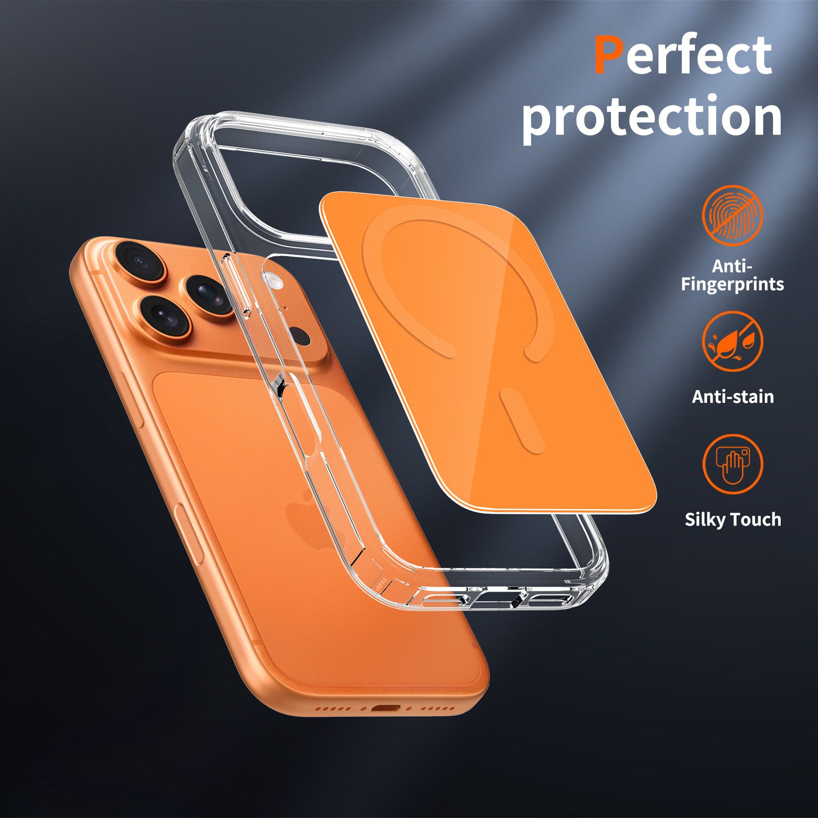 Reflect 1.5MM Mirror Magnetic Clear Case — 88