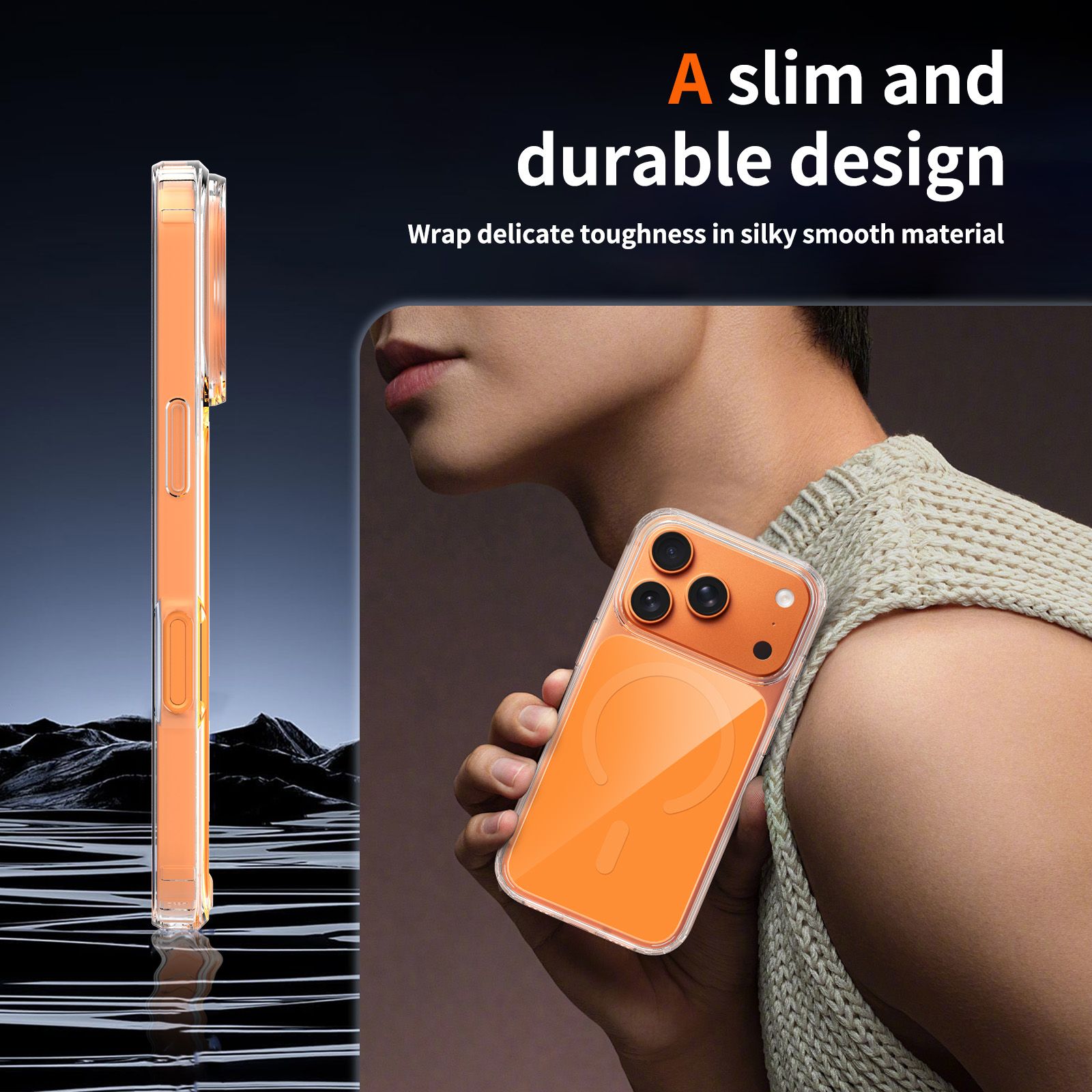 Reflect 1.5MM Mirror Magnetic Clear Case — 89