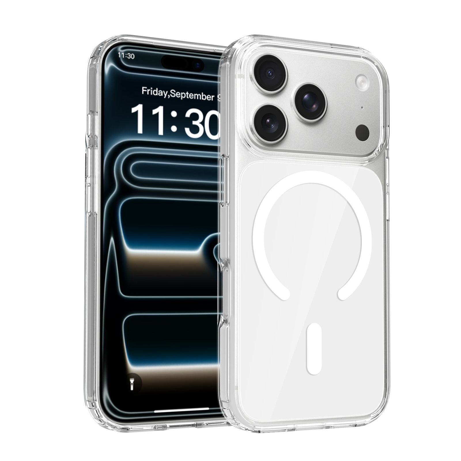 Reflect 1.5MM Mirror Magnetic Clear Case — 91