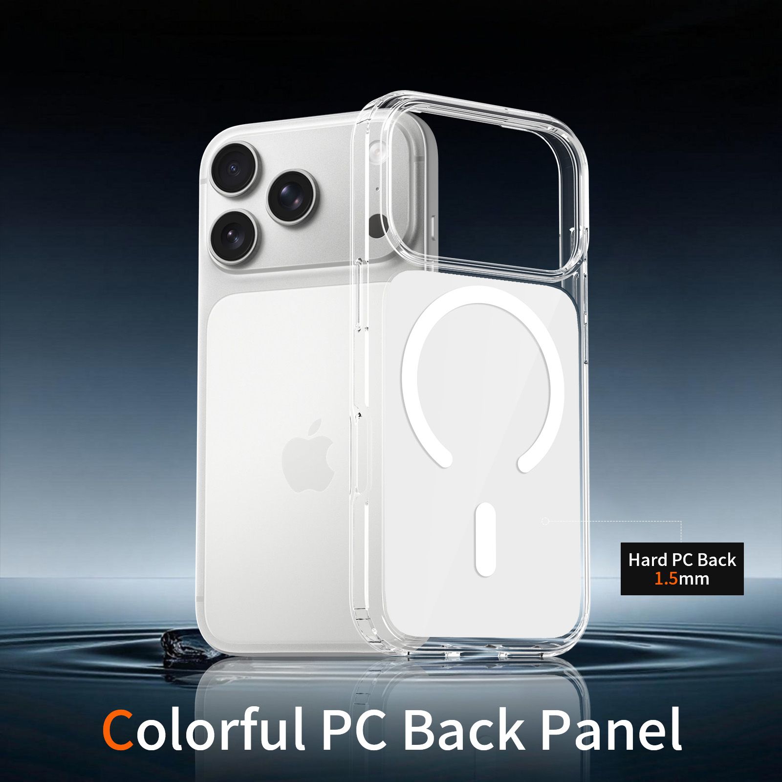Reflect 1.5MM Mirror Magnetic Clear Case — 93