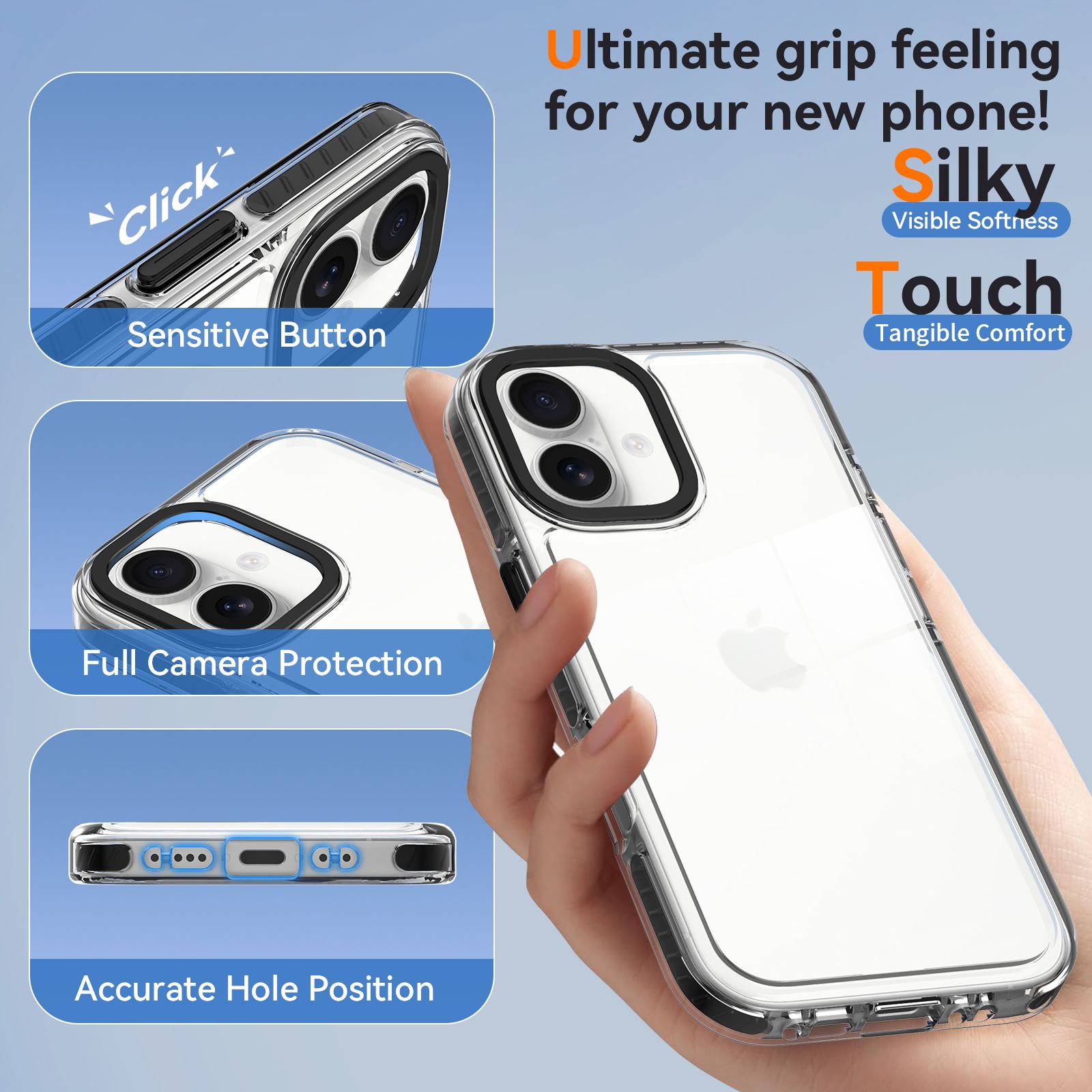 Chroma 2.5MM Colorful Magnetic Clear Case — 120