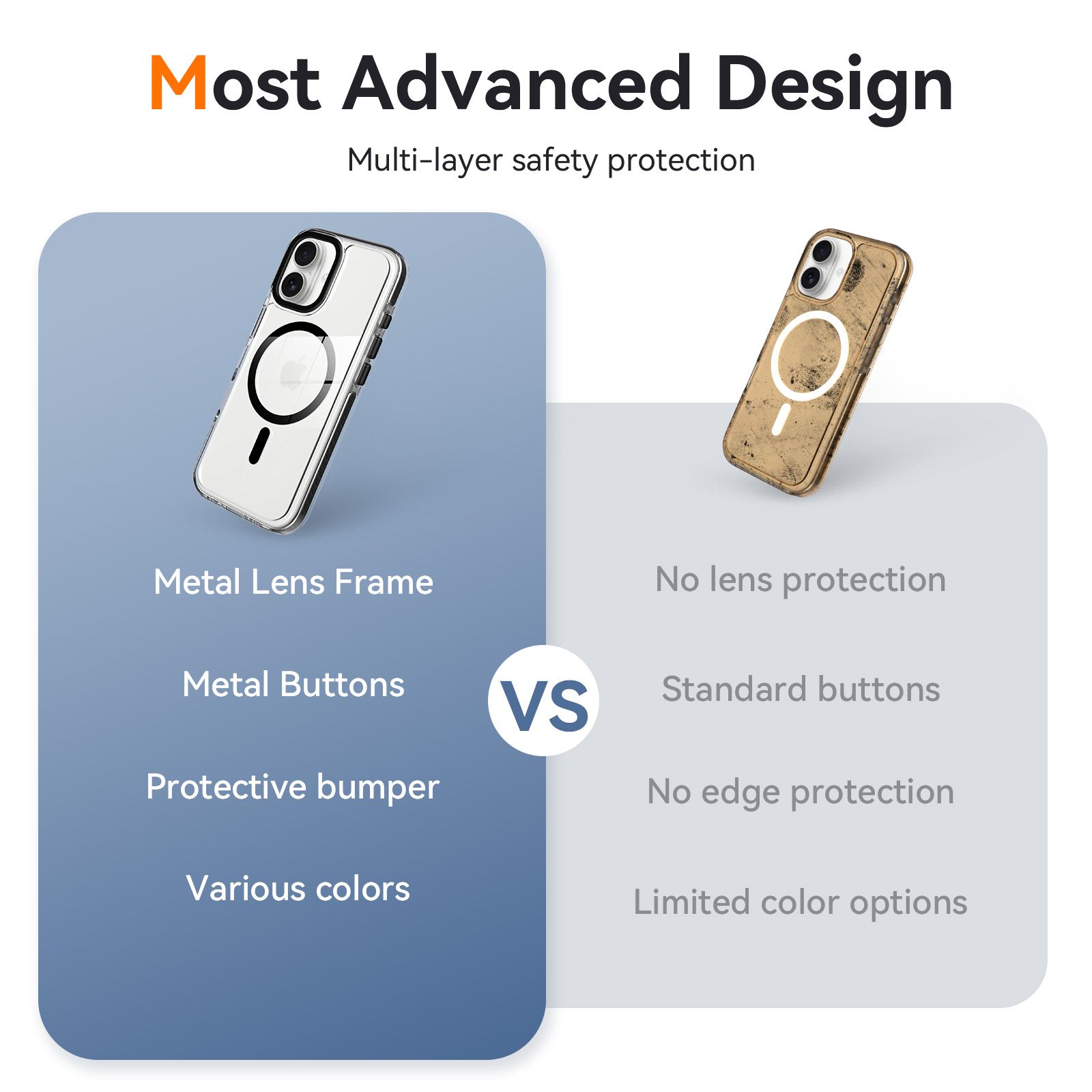 Chroma 2.5MM Colorful Magnetic Clear Case — 23