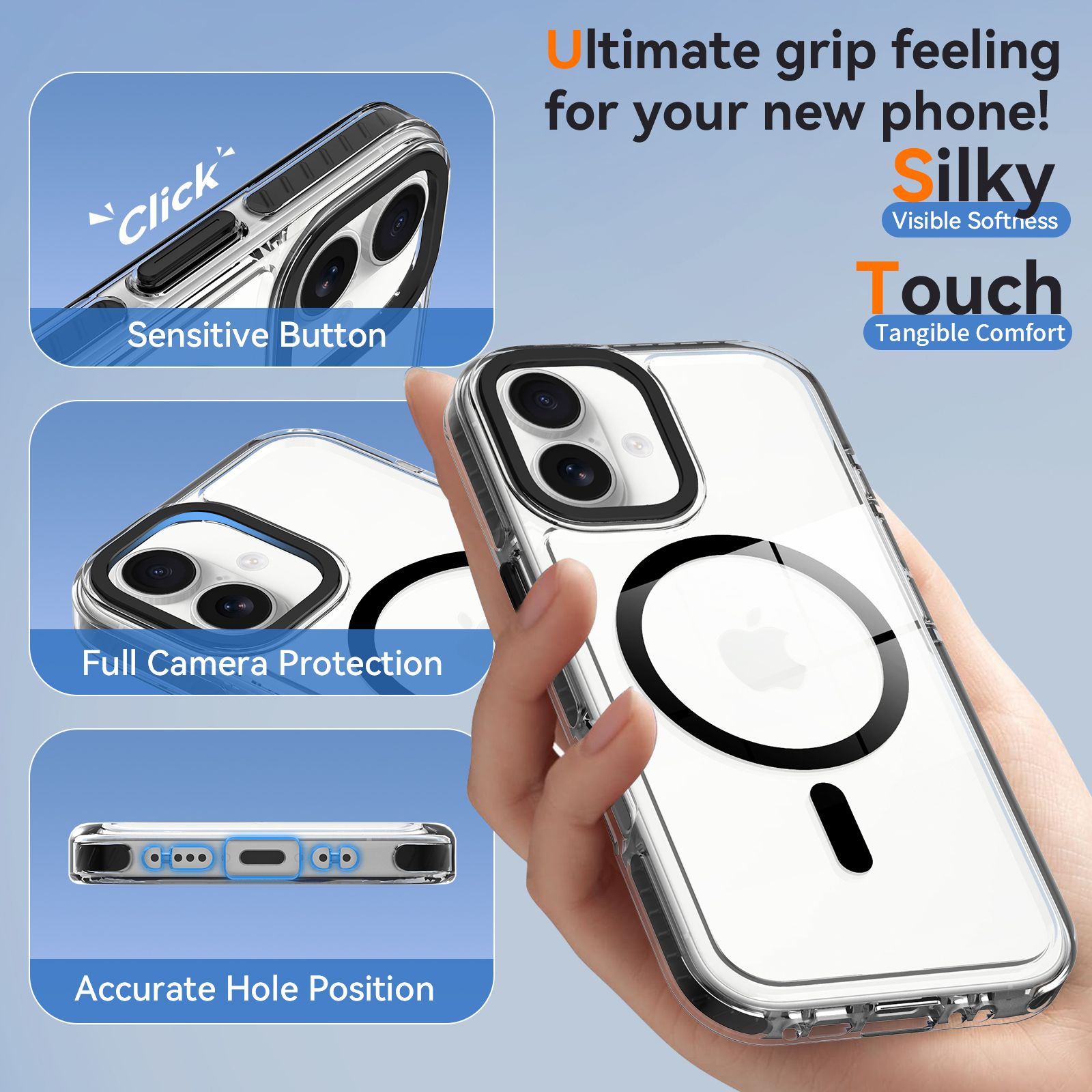 Chroma 2.5MM Colorful Magnetic Clear Case — 18