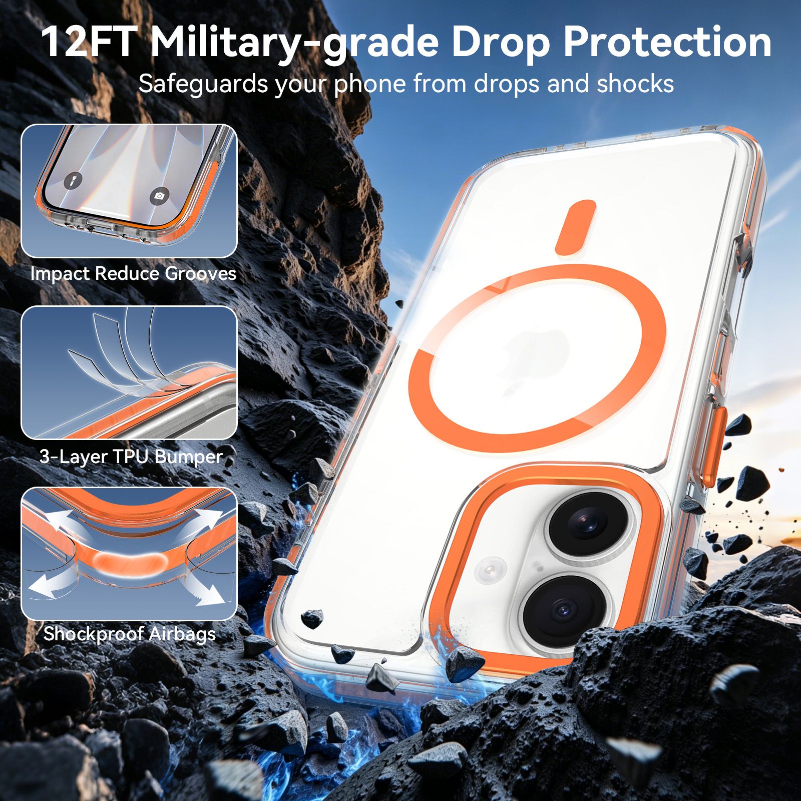 Chroma 2.5MM Colorful Magnetic Clear Case — 27