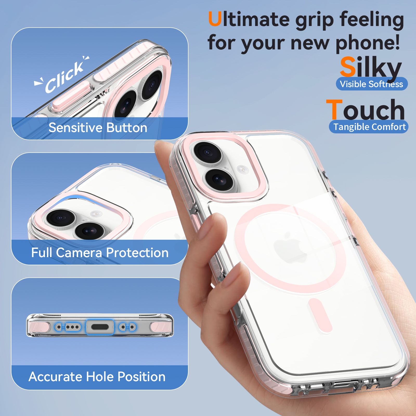 Chroma 2.5MM Colorful Magnetic Clear Case — 10