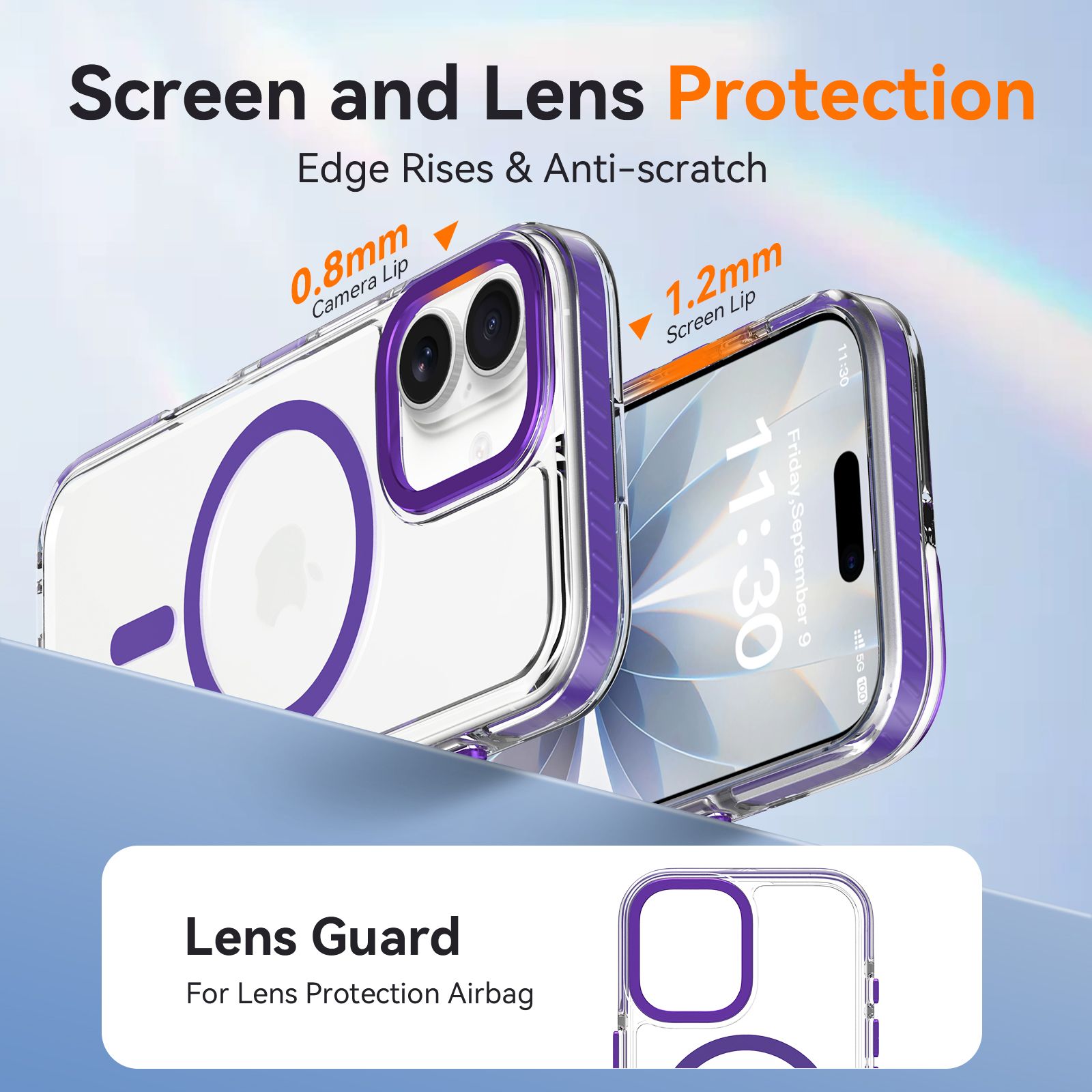 Chroma 2.5MM Colorful Magnetic Clear Case — 33
