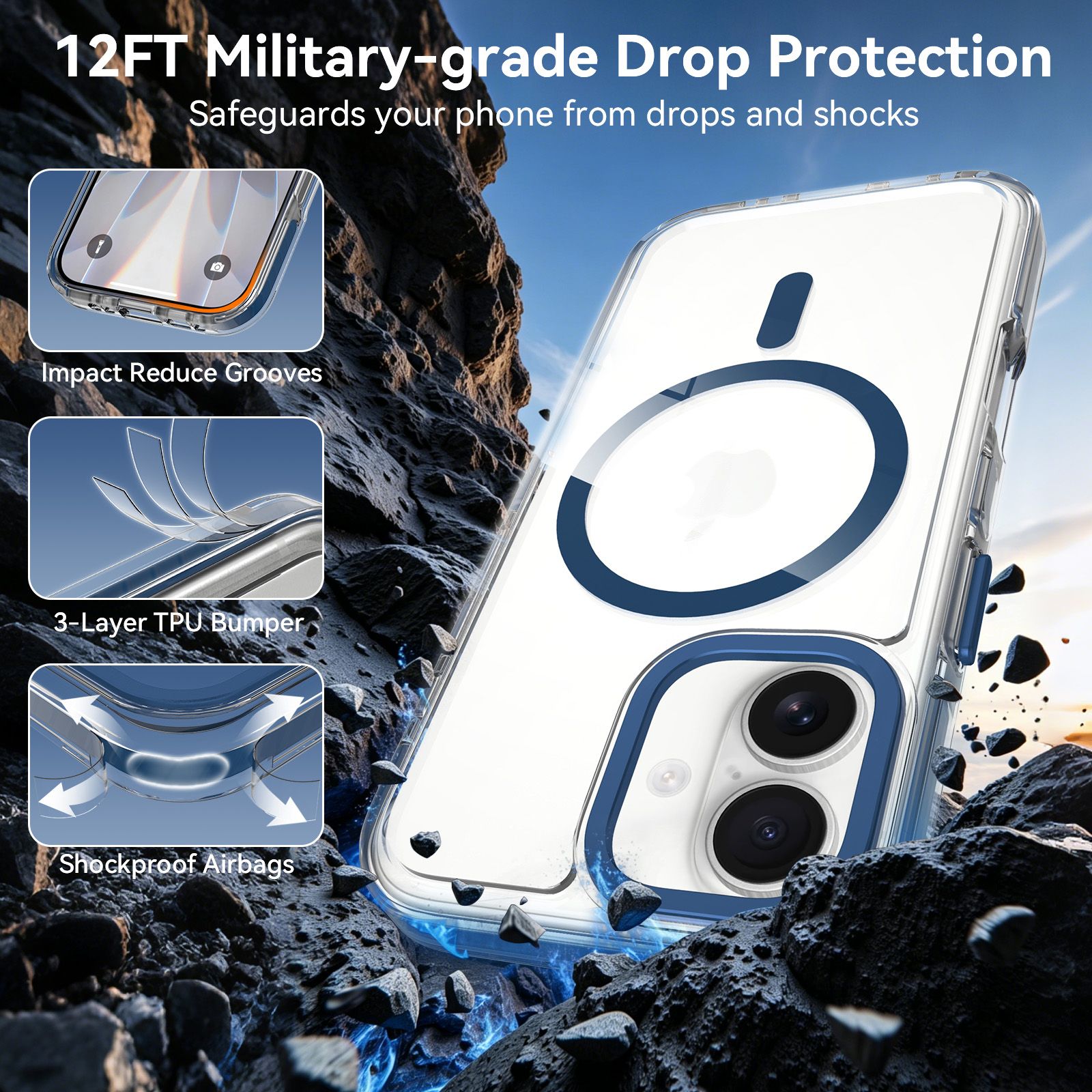 Chroma 2.5MM Colorful Magnetic Clear Case — 41