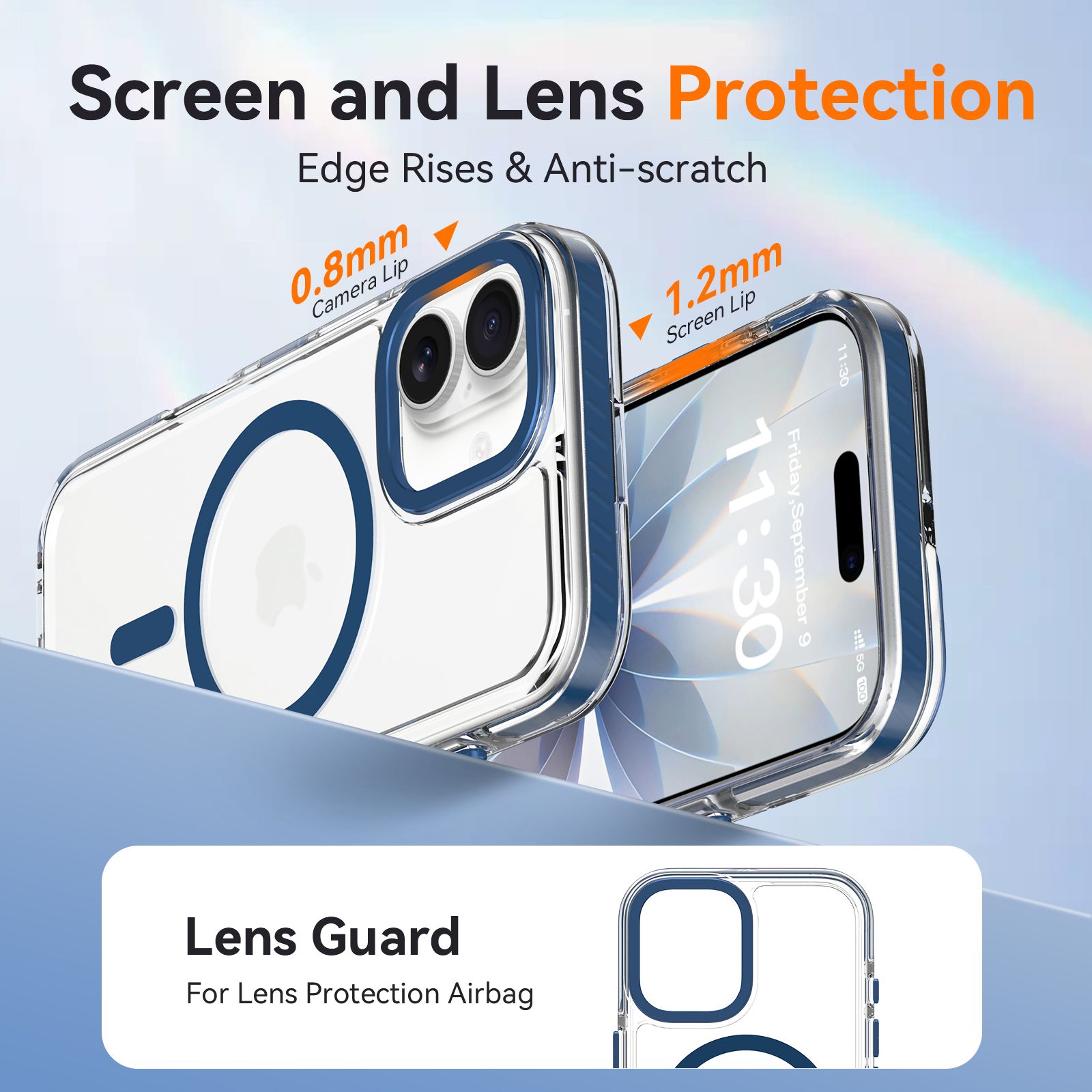 Chroma 2.5MM Colorful Magnetic Clear Case — 40