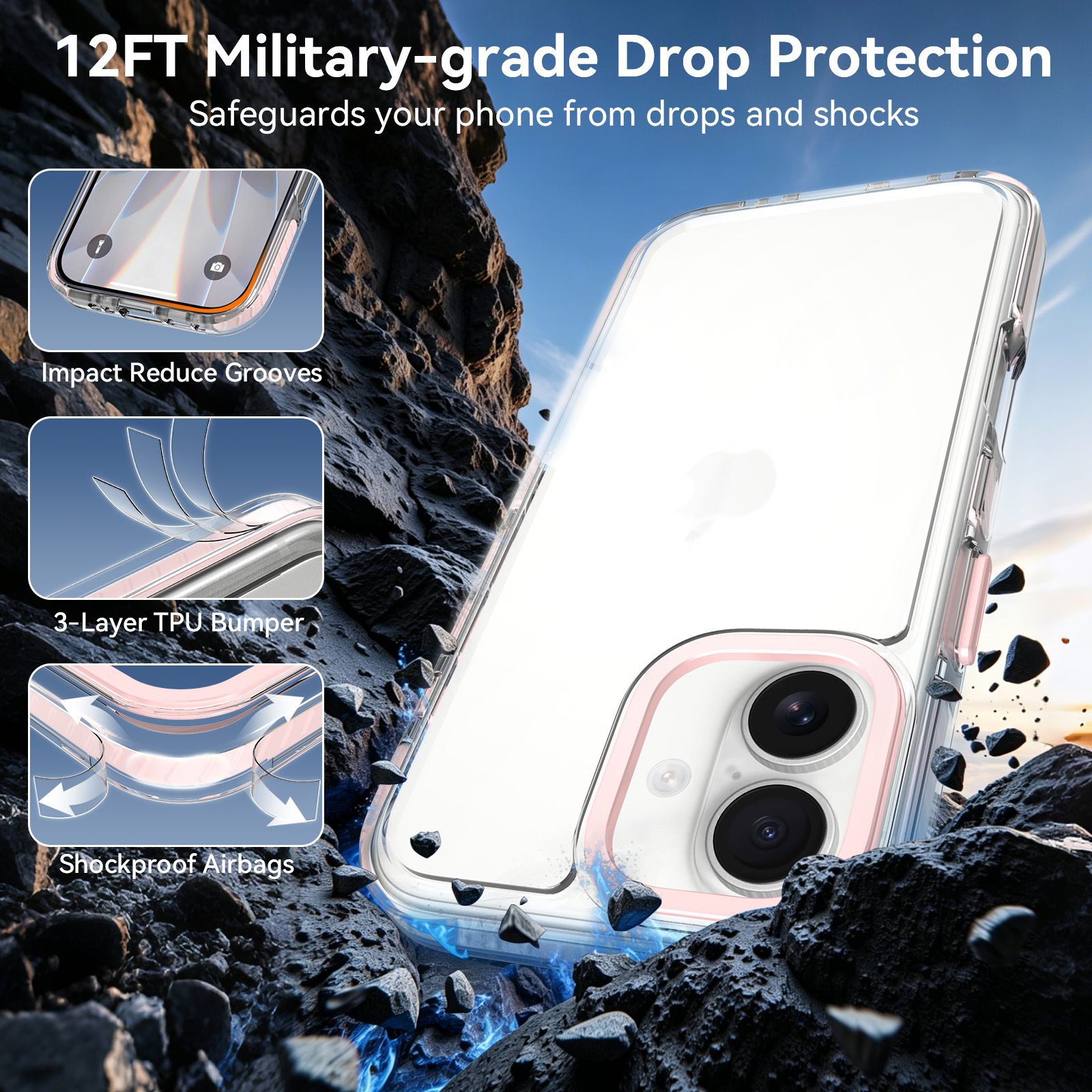 Chroma 2.5MM Colorful Magnetic Clear Case — 115