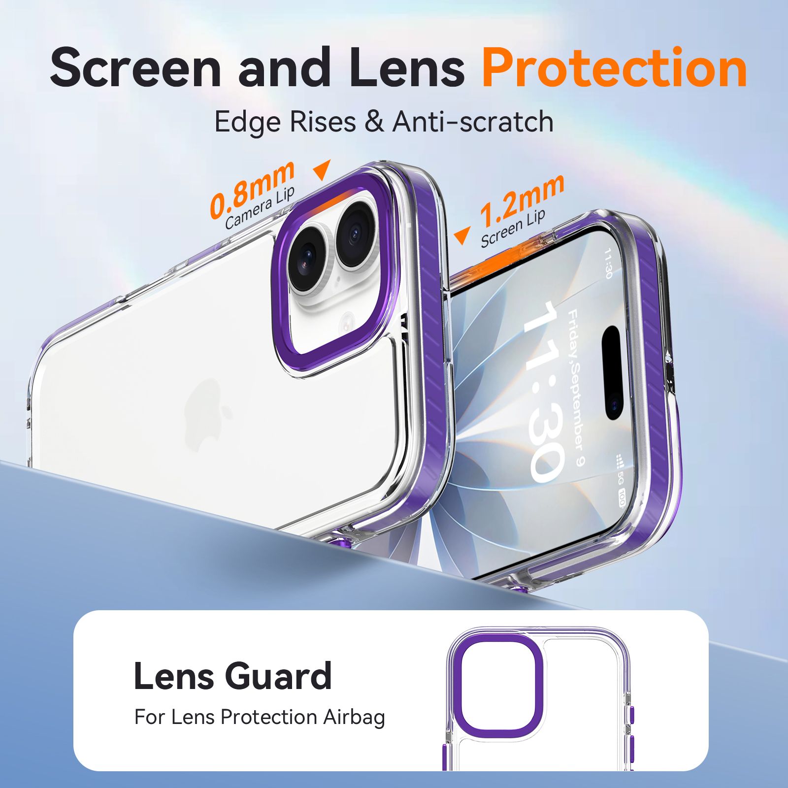 Chroma 2.5MM Colorful Magnetic Clear Case — 133