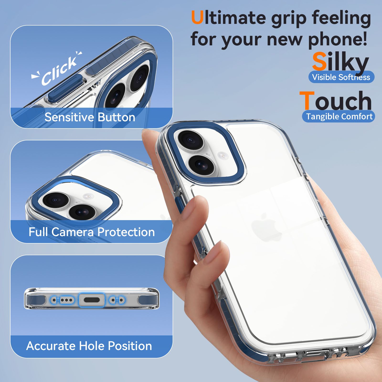 Chroma 2.5MM Colorful Magnetic Clear Case — 138