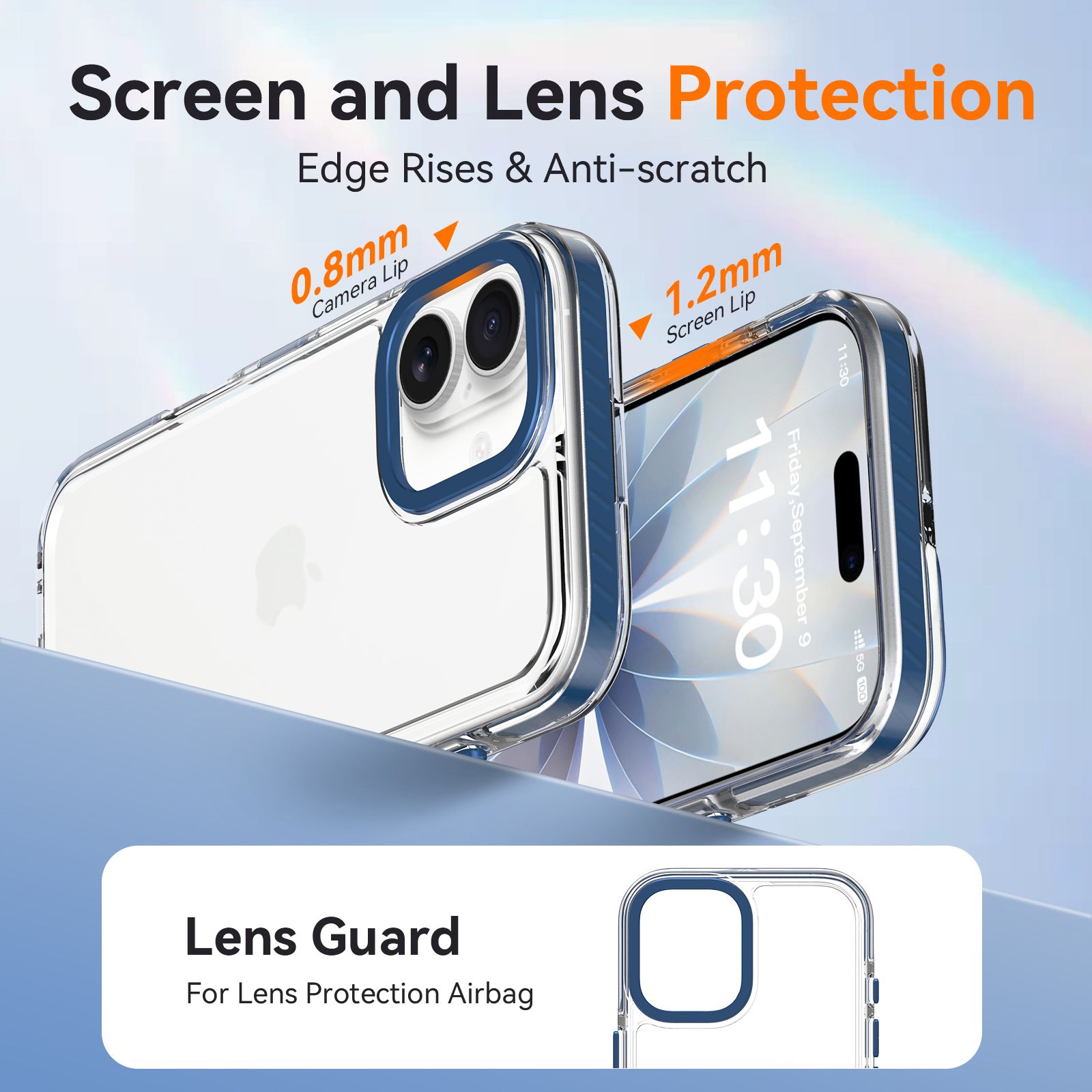 Chroma 2.5MM Colorful Magnetic Clear Case — 139