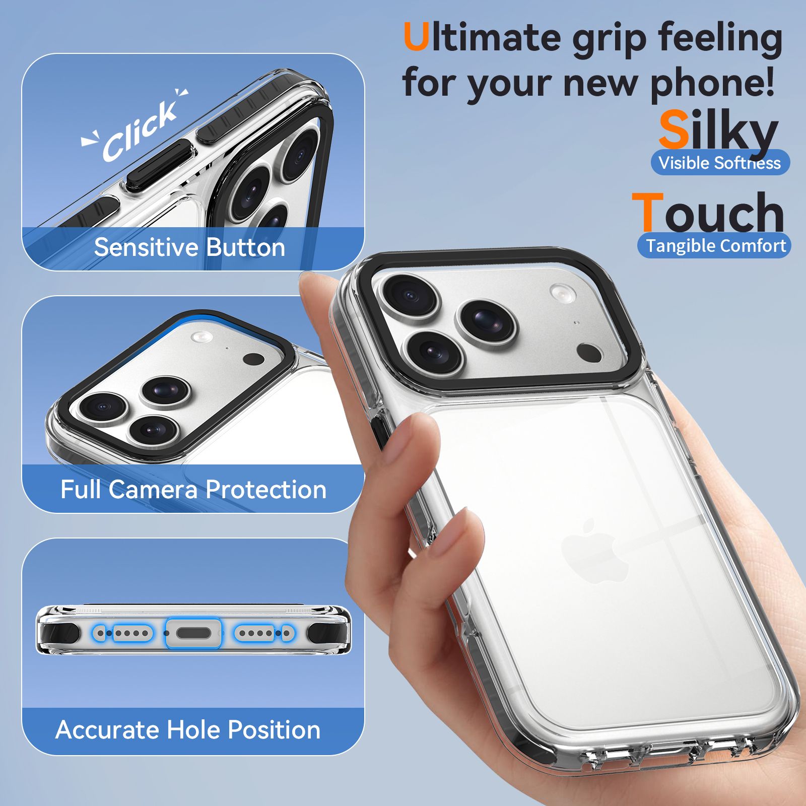 Chroma 2.5MM Colorful Magnetic Clear Case — 171