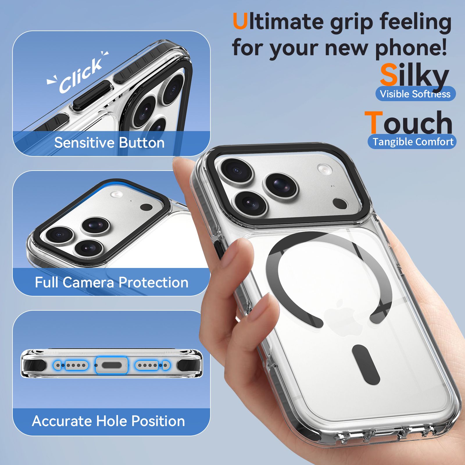 Chroma 2.5MM Colorful Magnetic Clear Case — 77