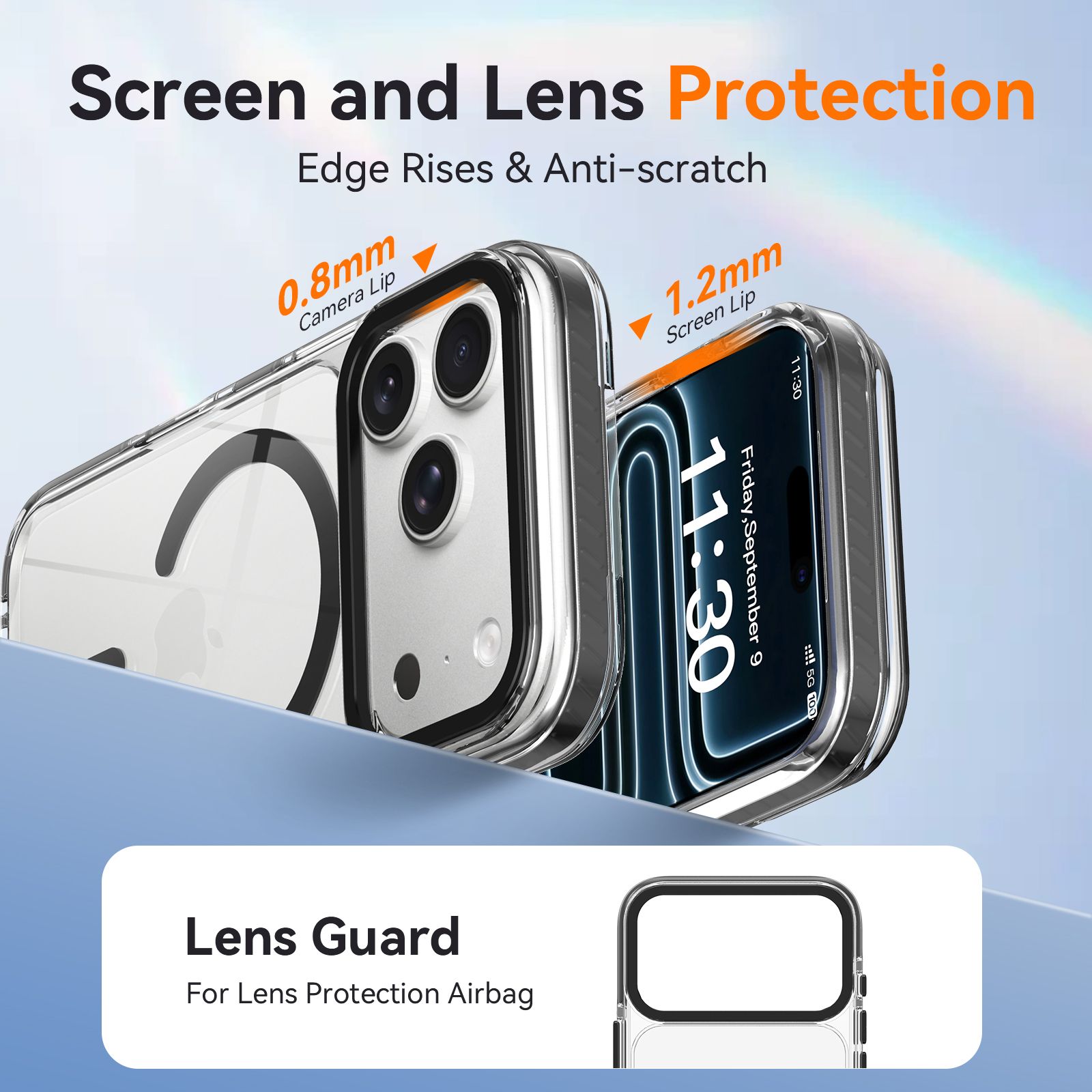 Chroma 2.5MM Colorful Magnetic Clear Case — 78