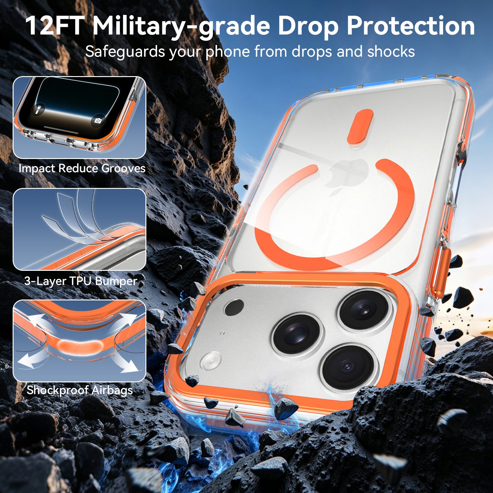Chroma 2.5MM Colorful Magnetic Clear Case — 58