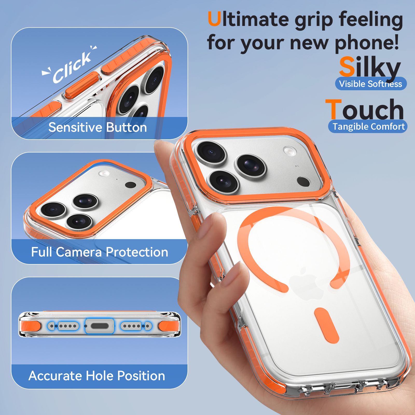 Chroma 2.5MM Colorful Magnetic Clear Case — 56