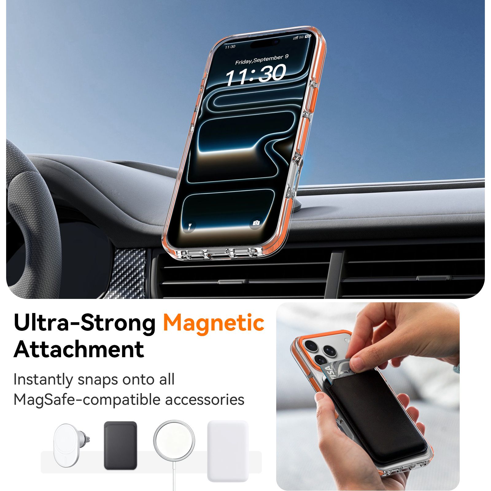 Chroma 2.5MM Colorful Magnetic Clear Case — 59