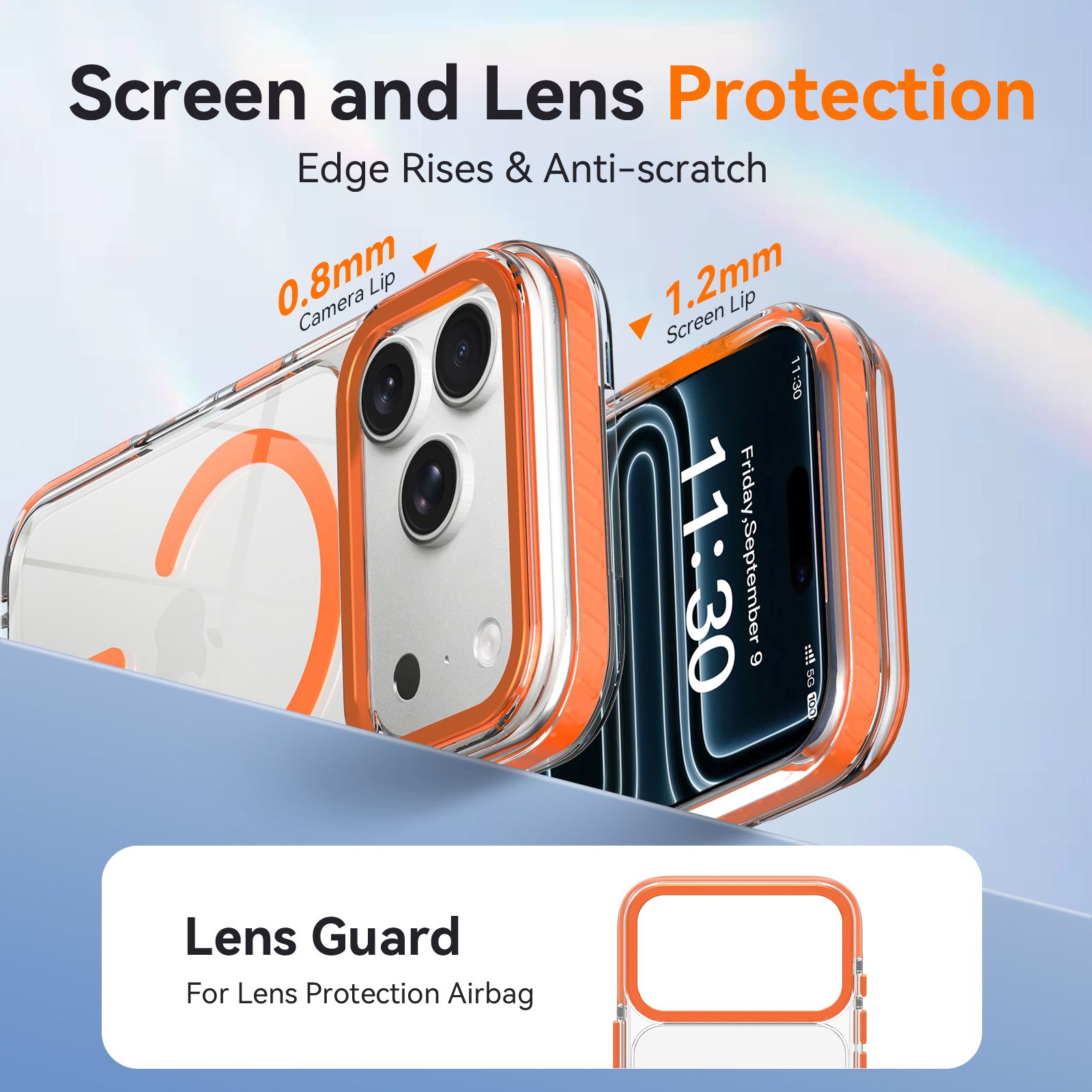 Chroma 2.5MM Colorful Magnetic Clear Case — 57