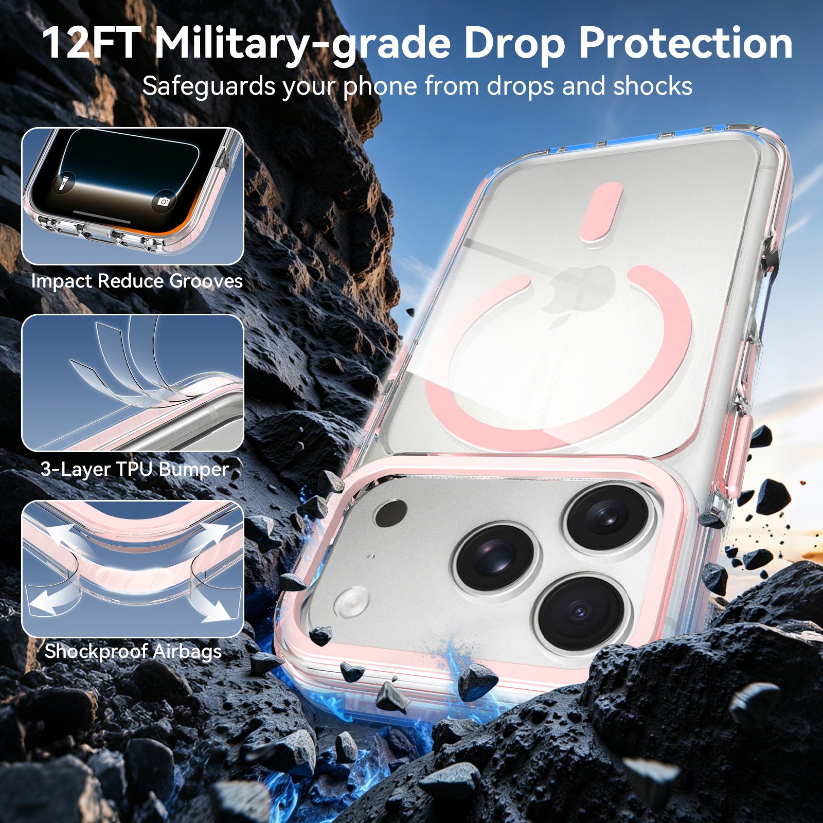 Chroma 2.5MM Colorful Magnetic Clear Case — 49