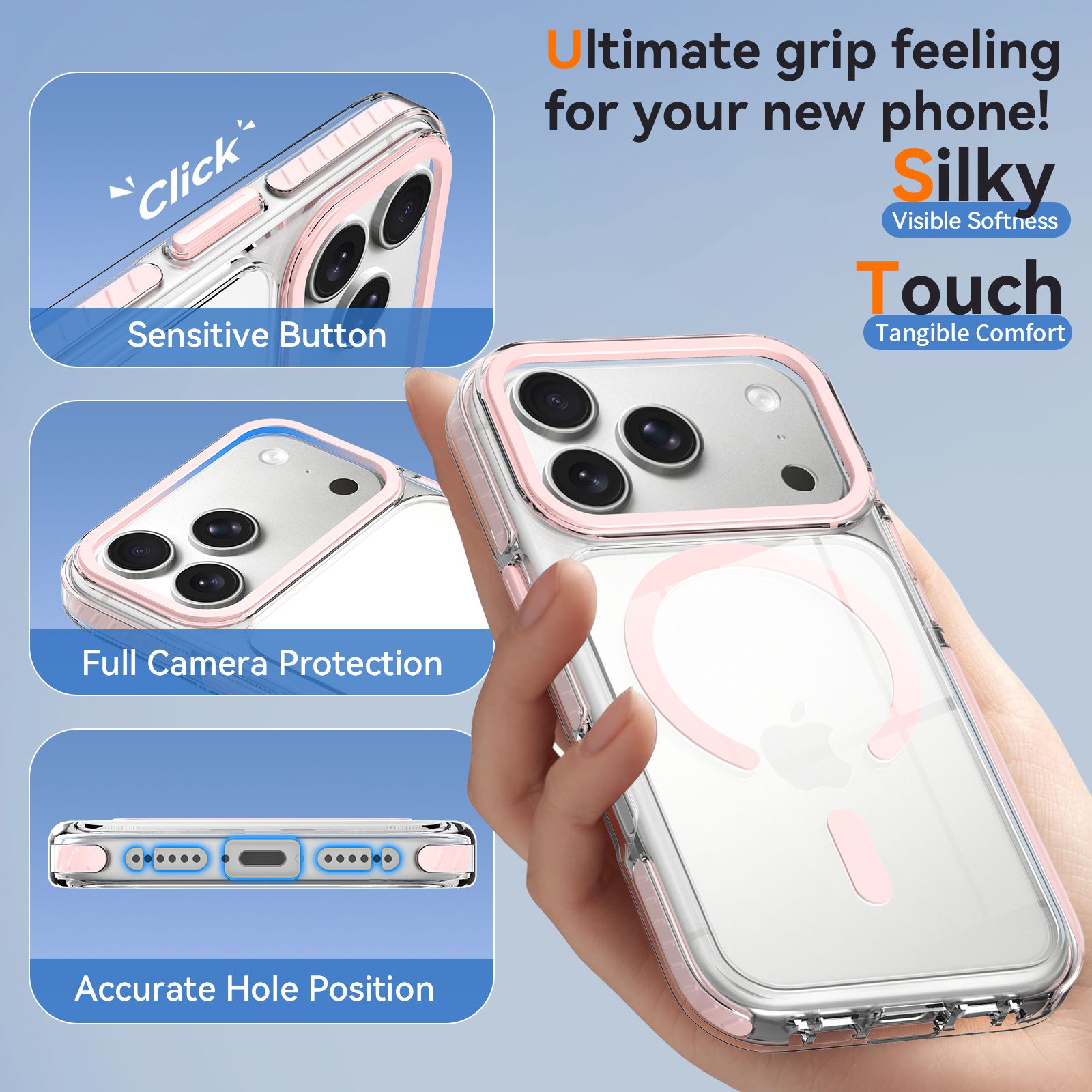 Chroma 2.5MM Colorful Magnetic Clear Case — 47