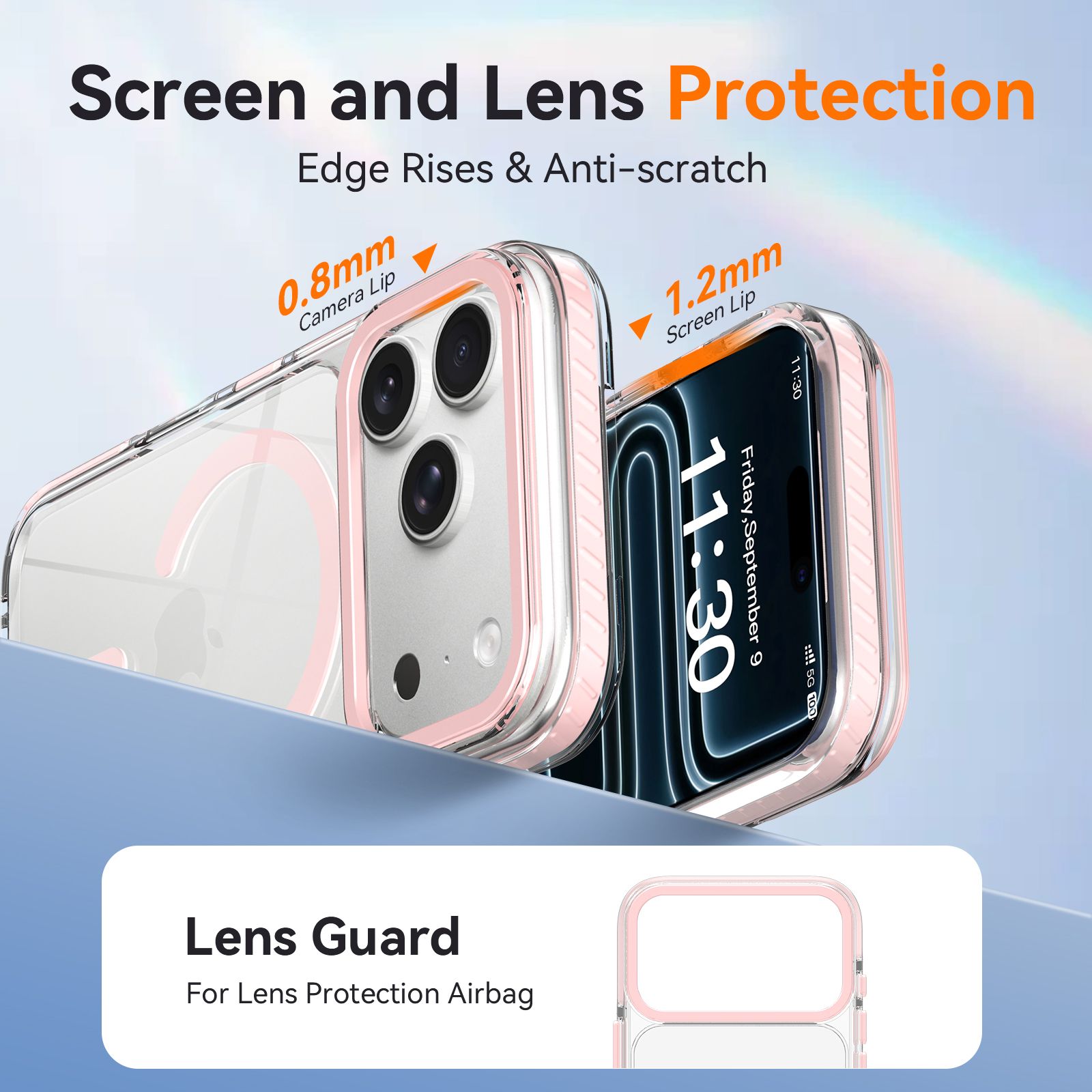 Chroma 2.5MM Colorful Magnetic Clear Case — 48