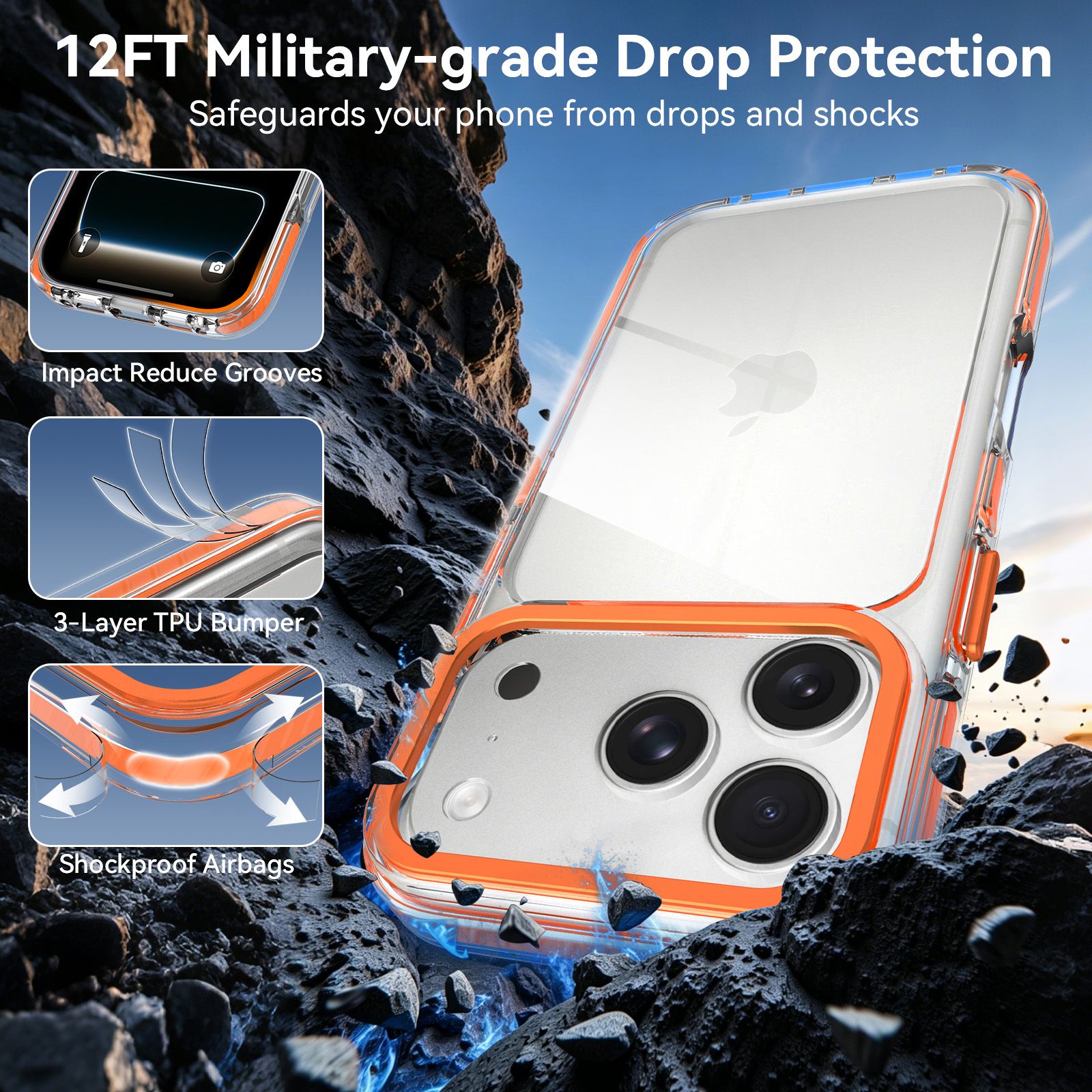 Chroma 2.5MM Colorful Magnetic Clear Case — 155