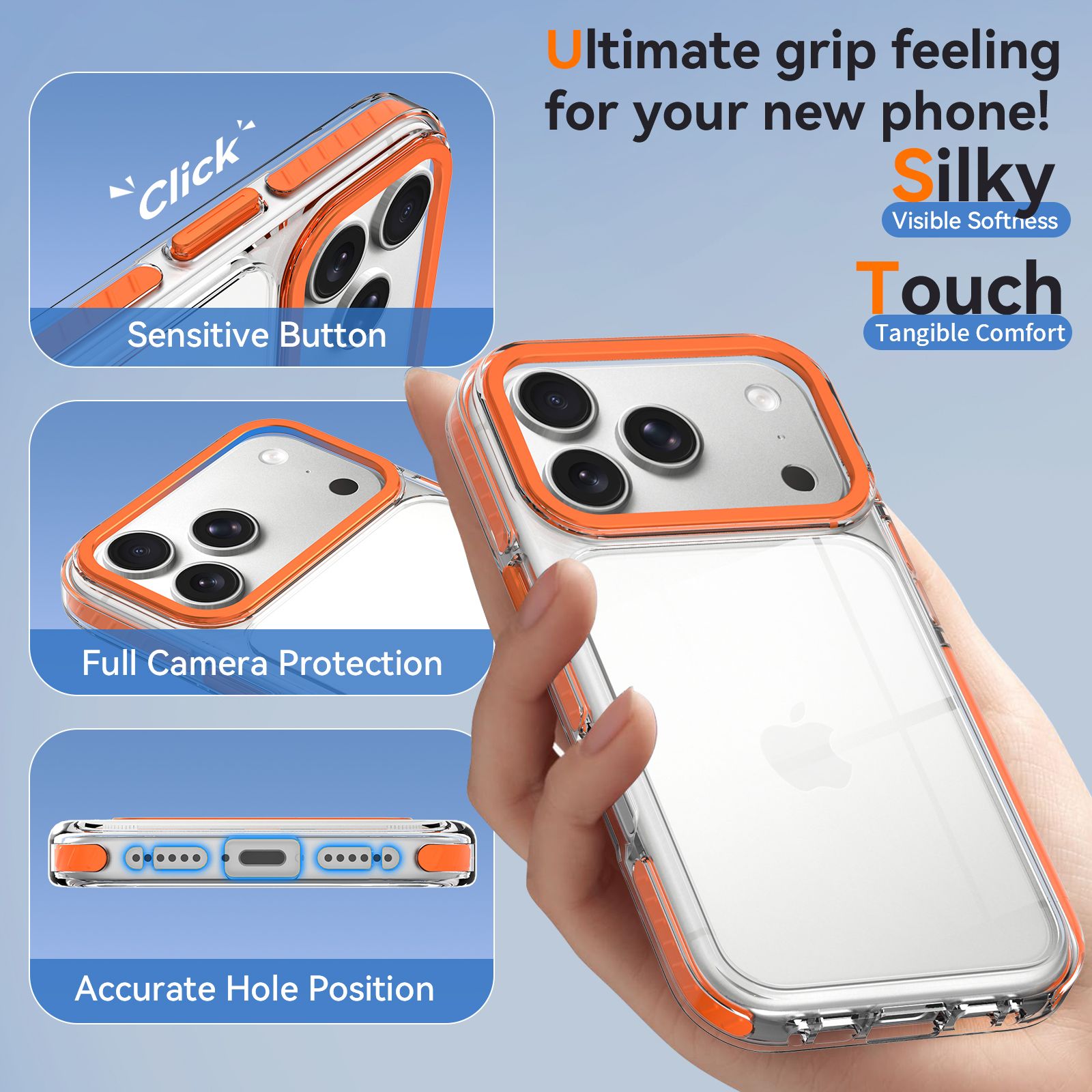 Chroma 2.5MM Colorful Magnetic Clear Case — 153