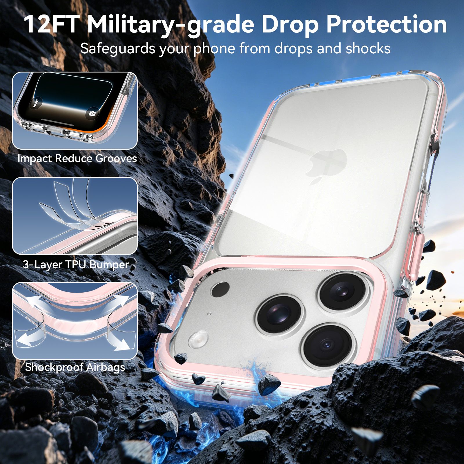 Chroma 2.5MM Colorful Magnetic Clear Case — 147