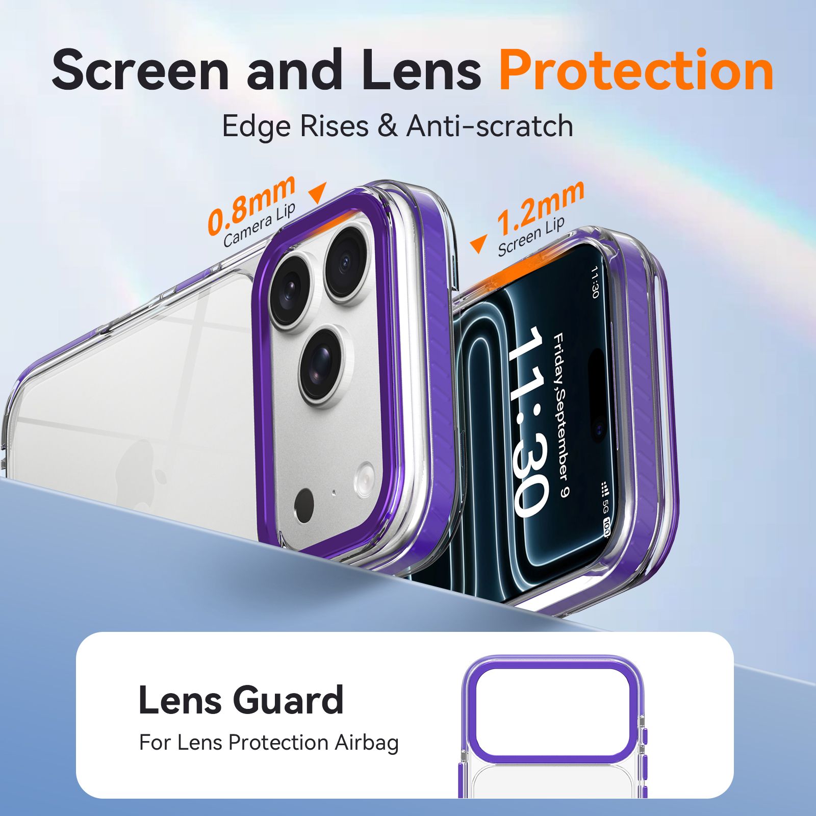 Chroma 2.5MM Colorful Magnetic Clear Case — 160