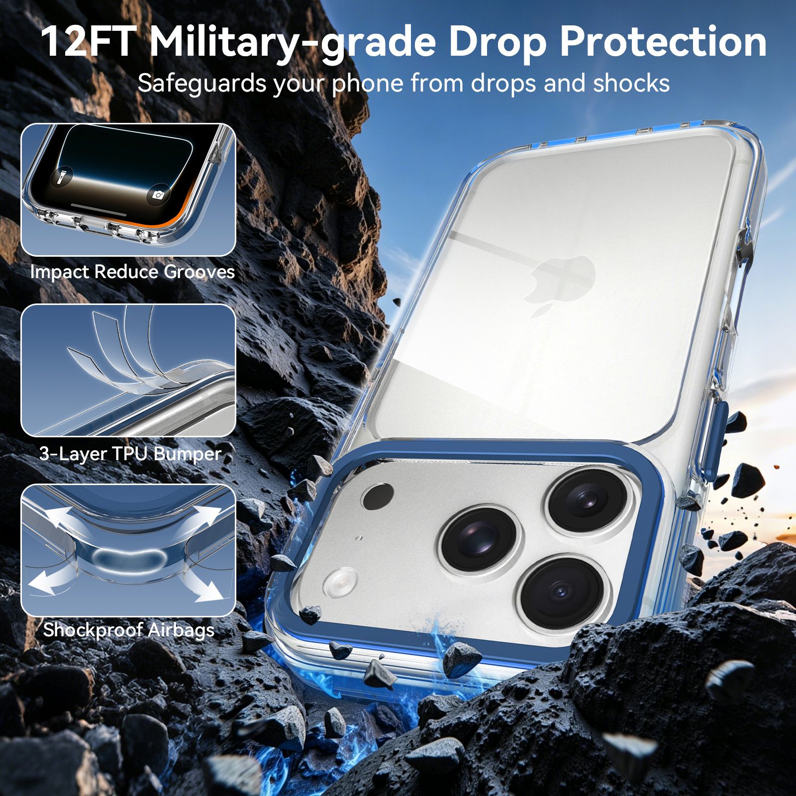 Chroma 2.5MM Colorful Magnetic Clear Case — 167