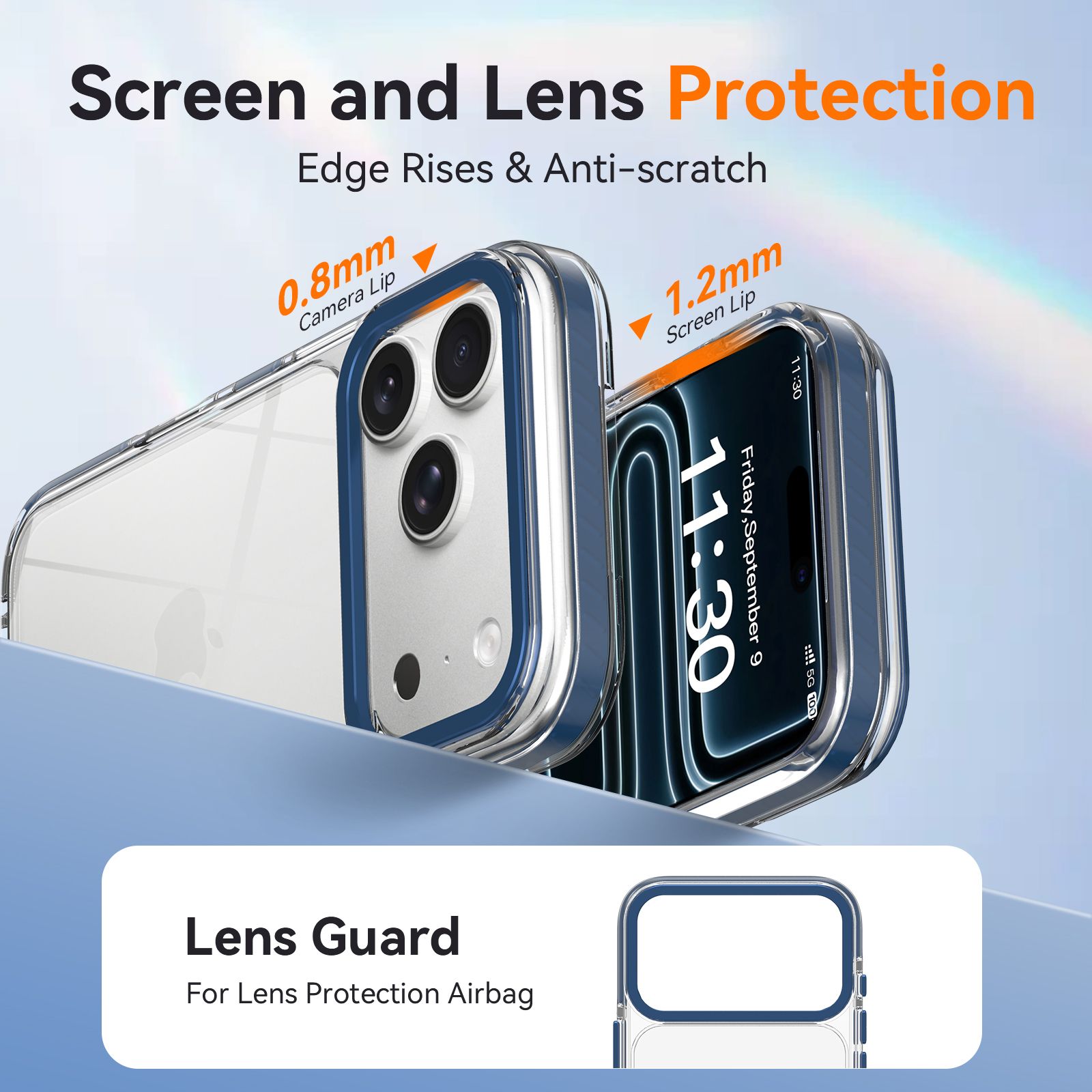 Chroma 2.5MM Colorful Magnetic Clear Case — 166