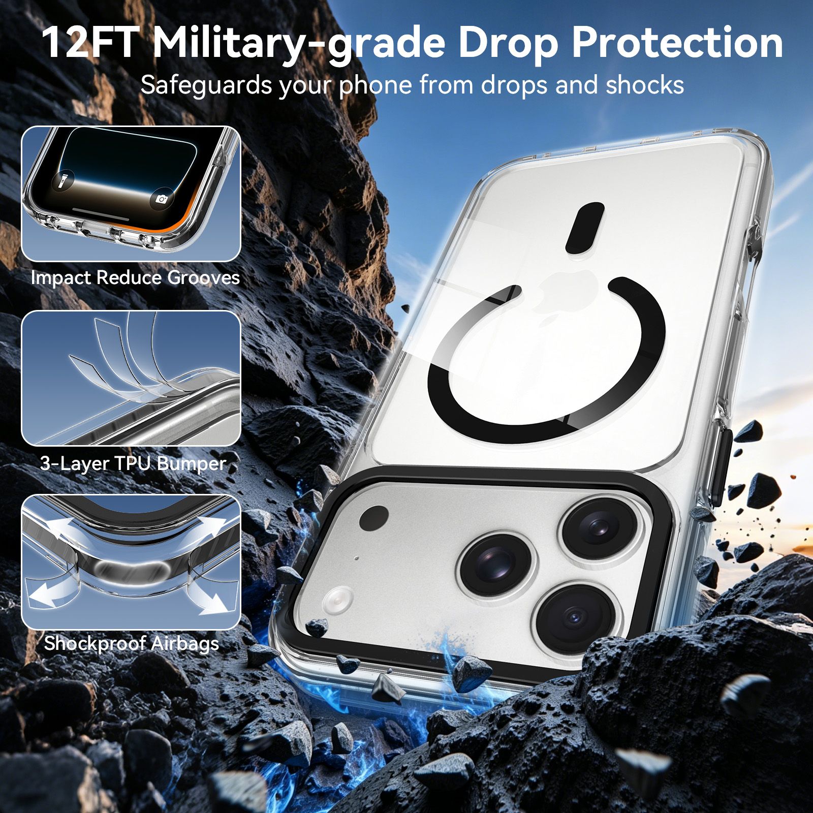 Chroma 2.5MM Colorful Magnetic Clear Case — 5