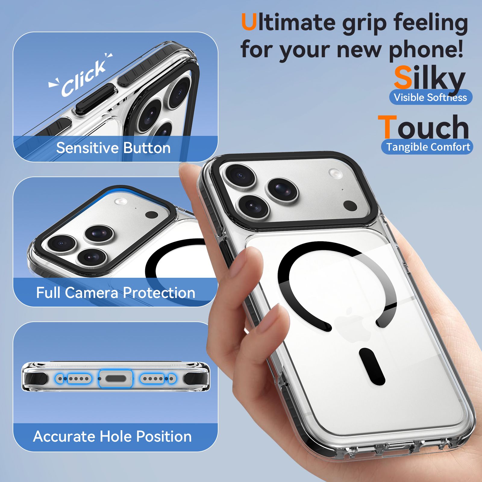 Chroma 2.5MM Colorful Magnetic Clear Case — 3