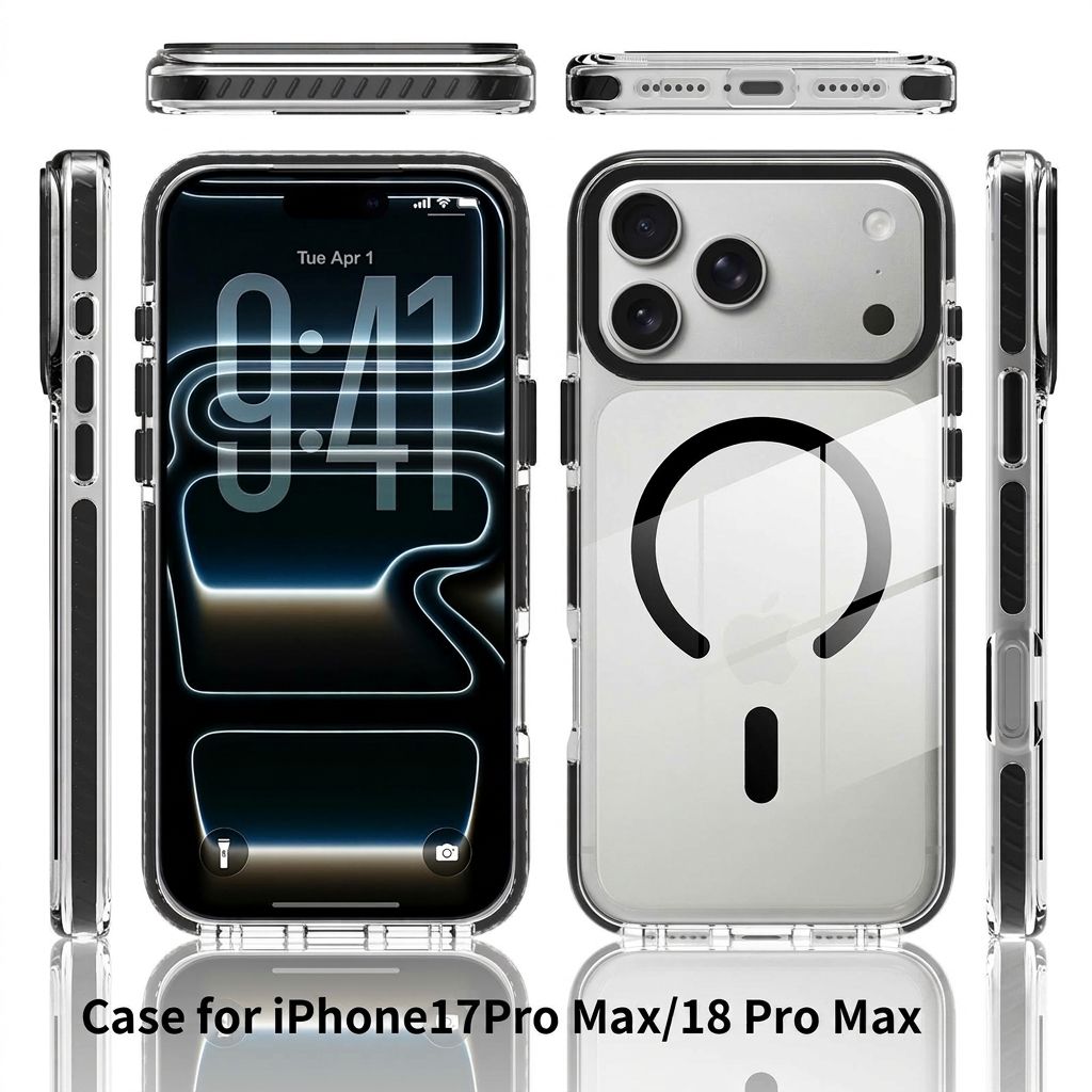 Chroma 2.5MM Colorful Magnetic Clear Case