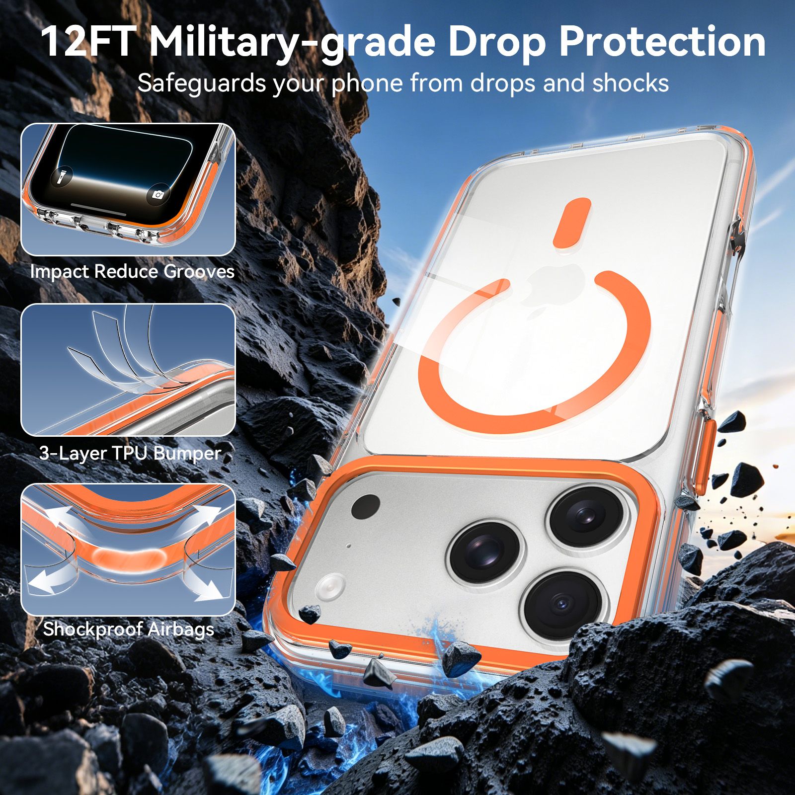 Chroma 2.5MM Colorful Magnetic Clear Case — 93