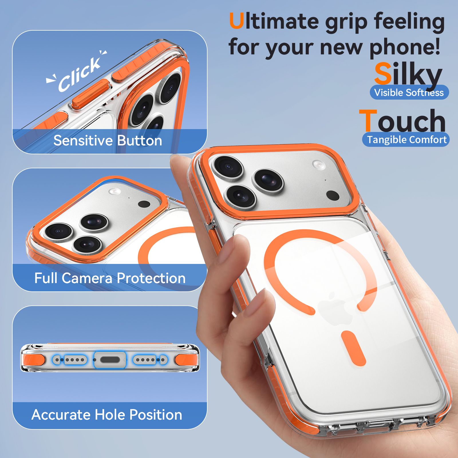 Chroma 2.5MM Colorful Magnetic Clear Case — 91