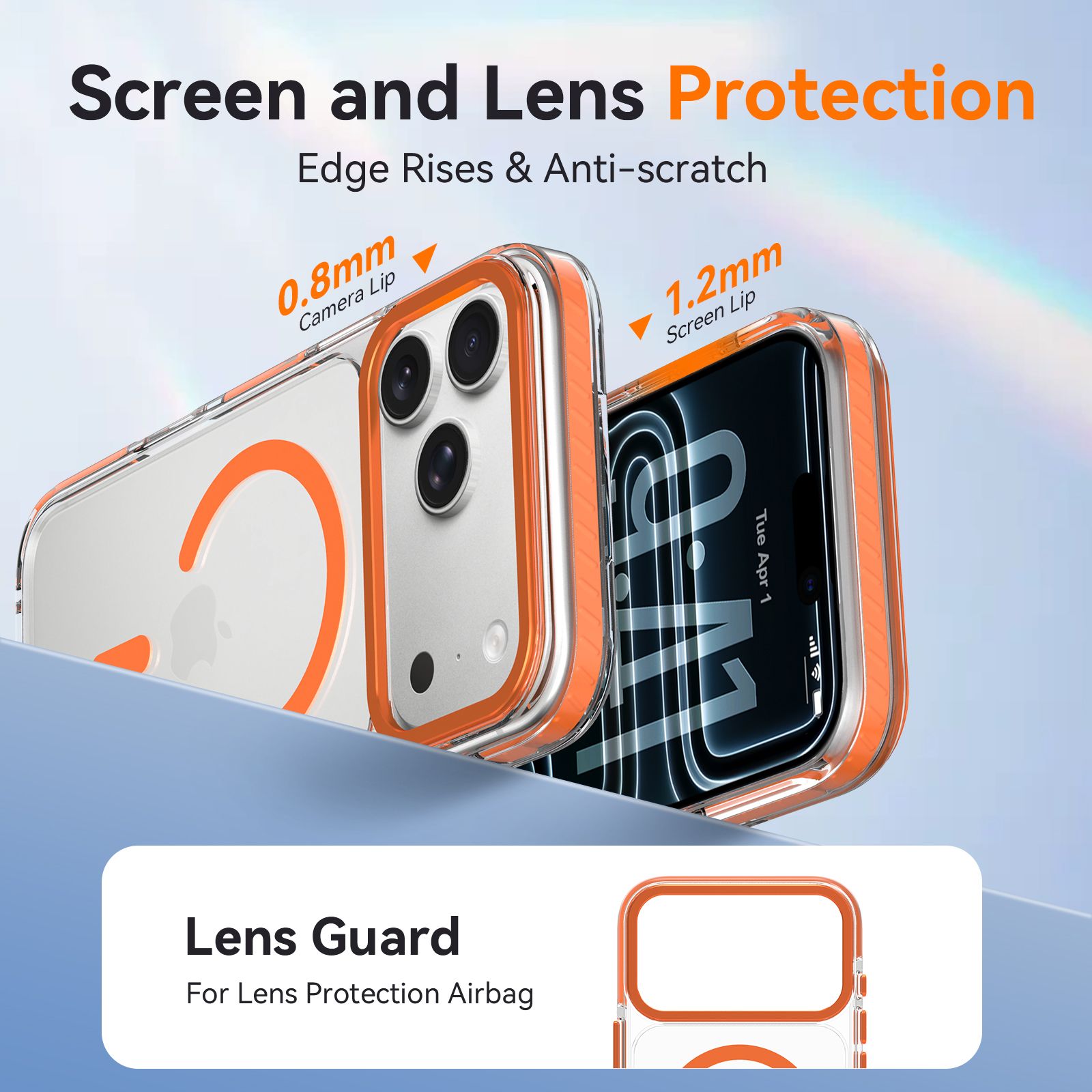 Chroma 2.5MM Colorful Magnetic Clear Case — 92