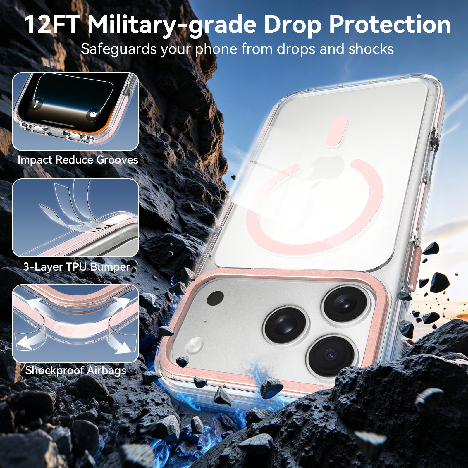 Chroma 2.5MM Colorful Magnetic Clear Case — 86