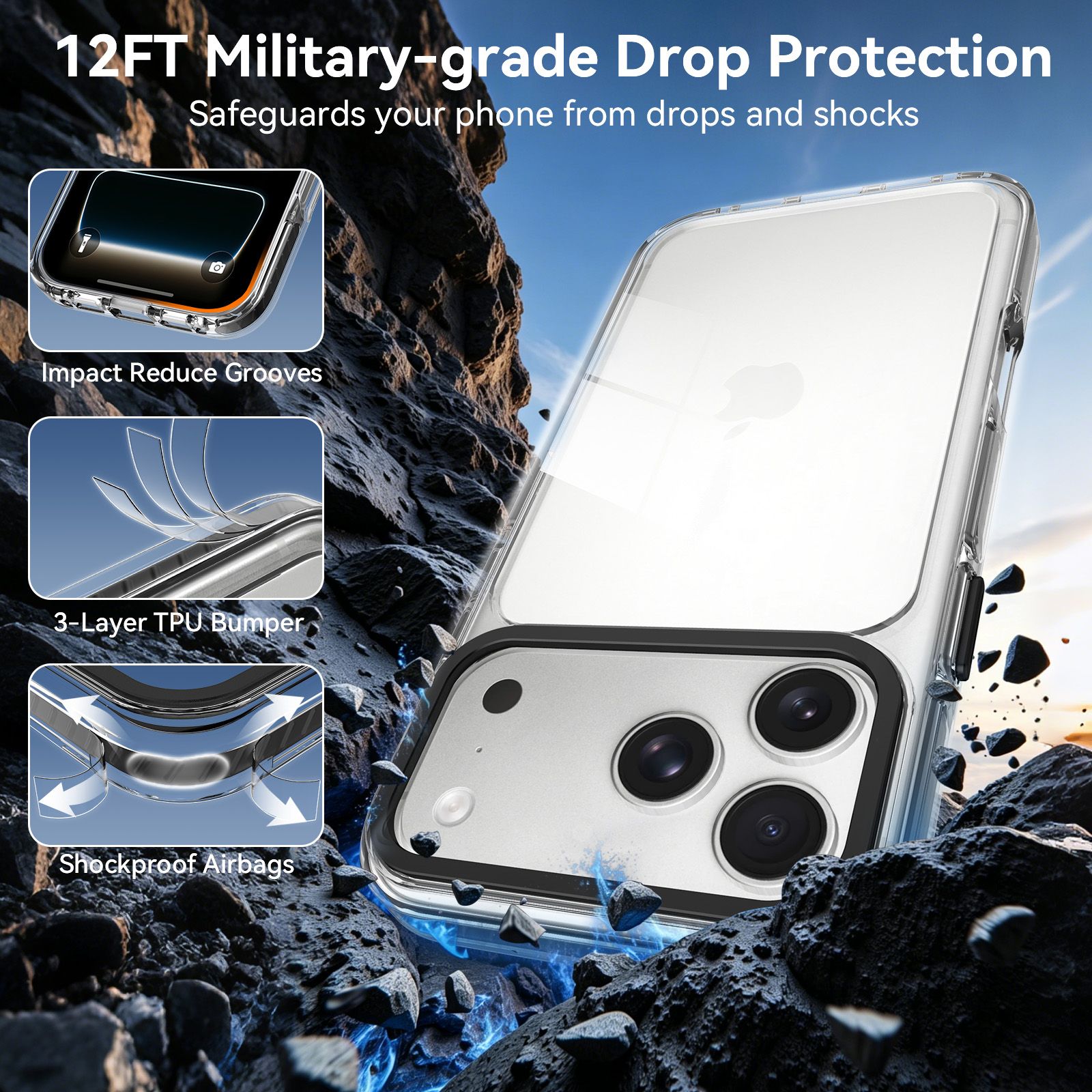 Chroma 2.5MM Colorful Magnetic Clear Case — 186