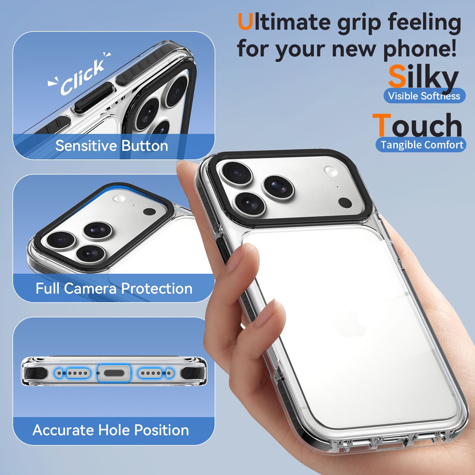 Chroma 2.5MM Colorful Magnetic Clear Case — 184