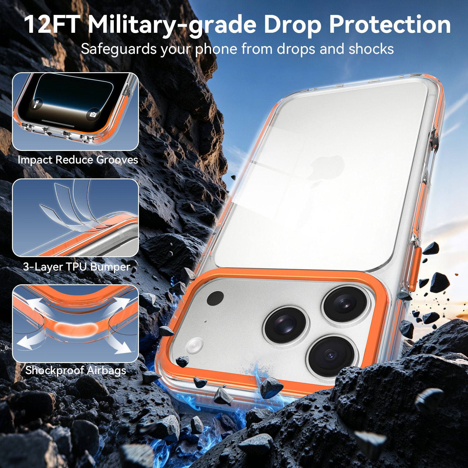 Chroma 2.5MM Colorful Magnetic Clear Case — 192