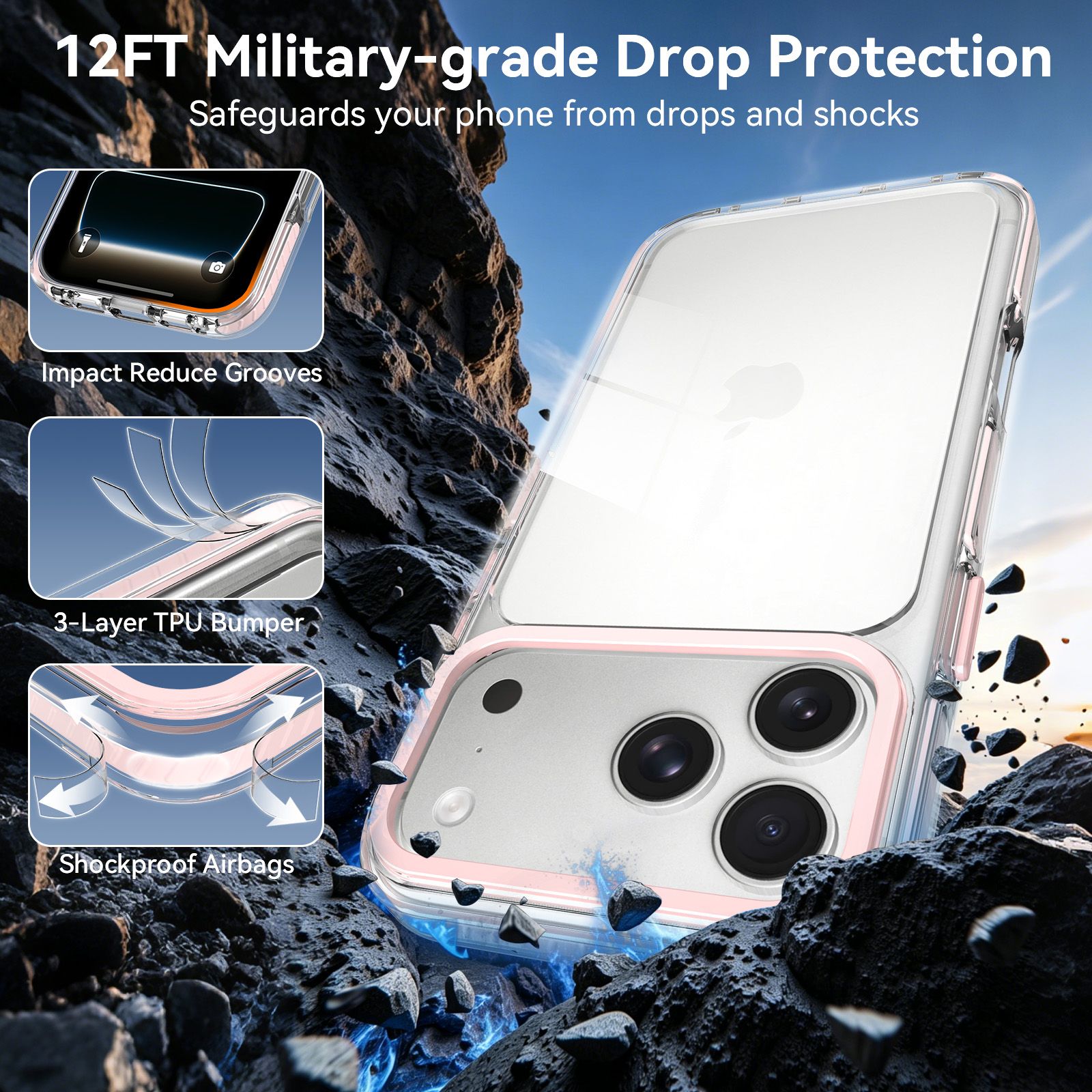 Chroma 2.5MM Colorful Magnetic Clear Case — 179
