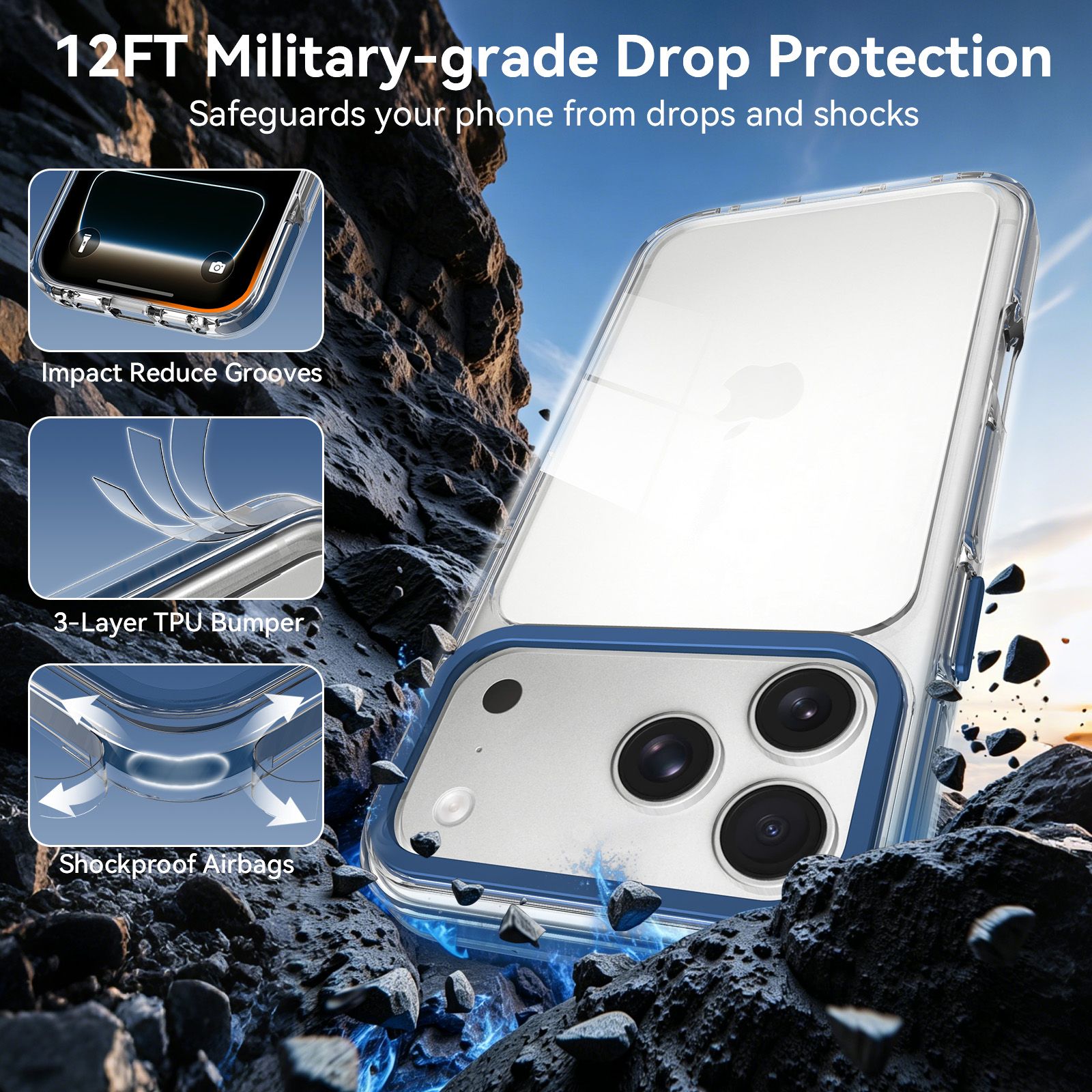 Chroma 2.5MM Colorful Magnetic Clear Case — 204