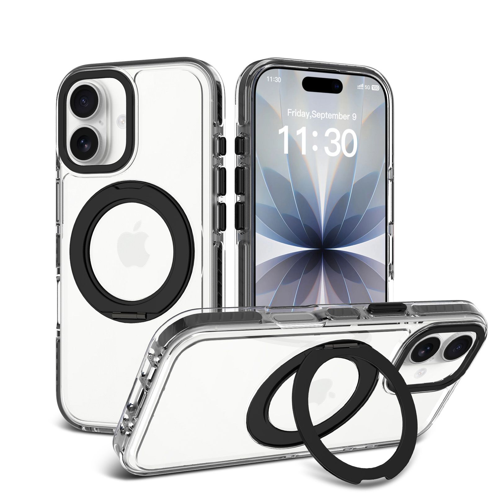Chroma Orbit Colorful 360° Rotating Stand Magnetic Case — 33