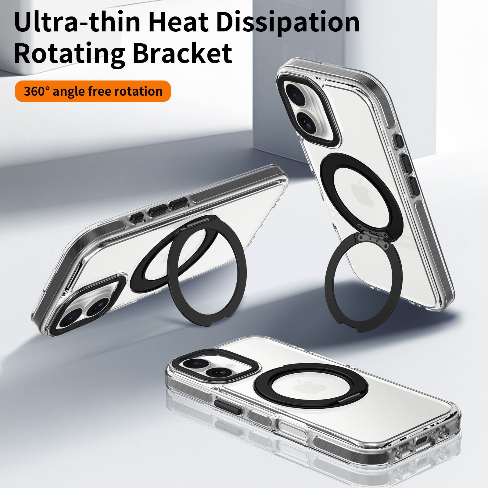 Chroma Orbit Colorful 360° Rotating Stand Magnetic Case — 38