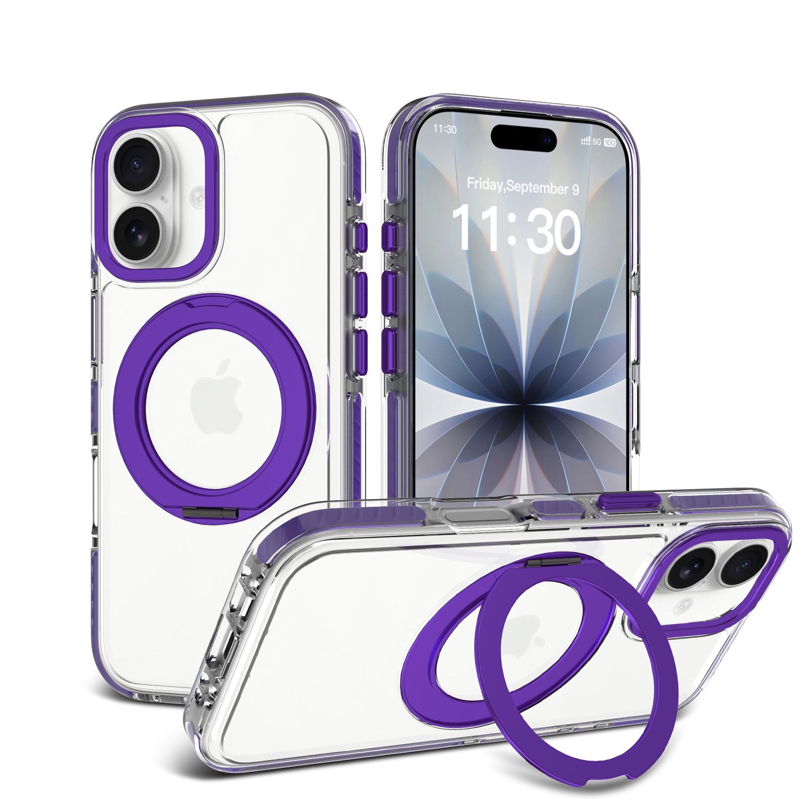 Chroma Orbit Colorful 360° Rotating Stand Magnetic Case — 19
