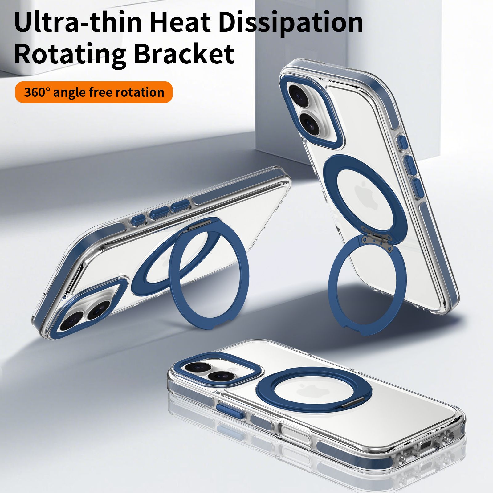 Chroma Orbit Colorful 360° Rotating Stand Magnetic Case — 31