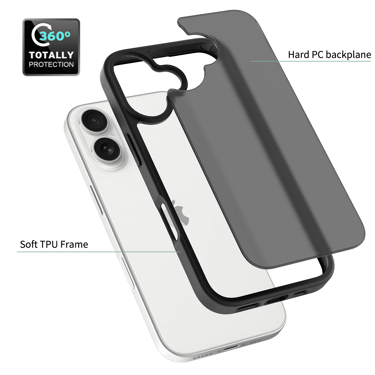 Frost Translucent Matte Frosted Skin Feel Case — 64